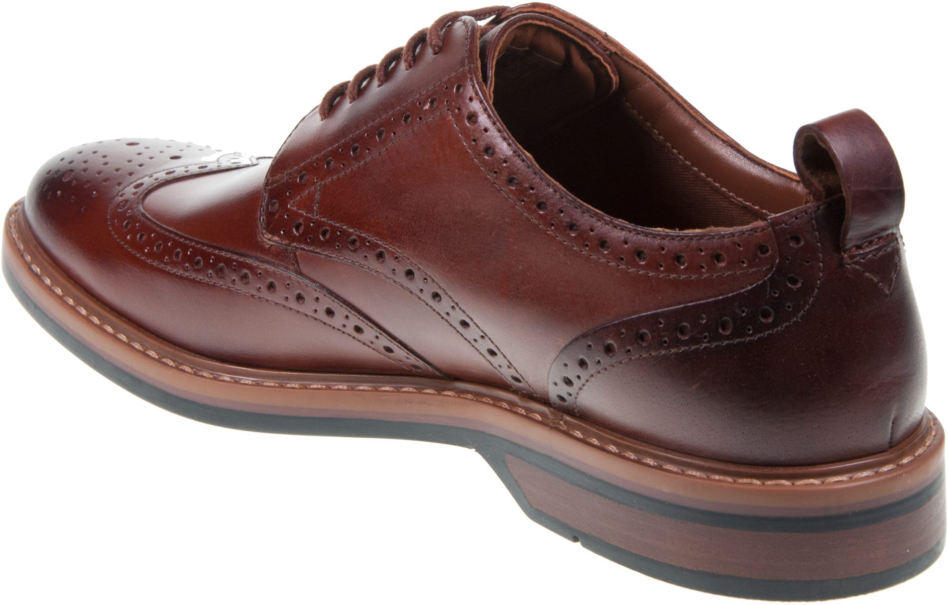 Clarks Aldwin Limit Mid Tan Leather 26178428 - Formal Shoes - Humphries ...