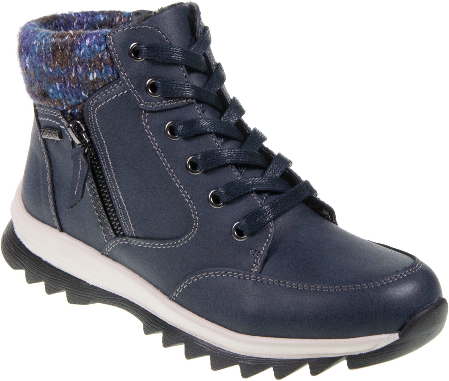 Lunar Buttermere Navy GLB115 BL Ankle Boots Humphries Shoes