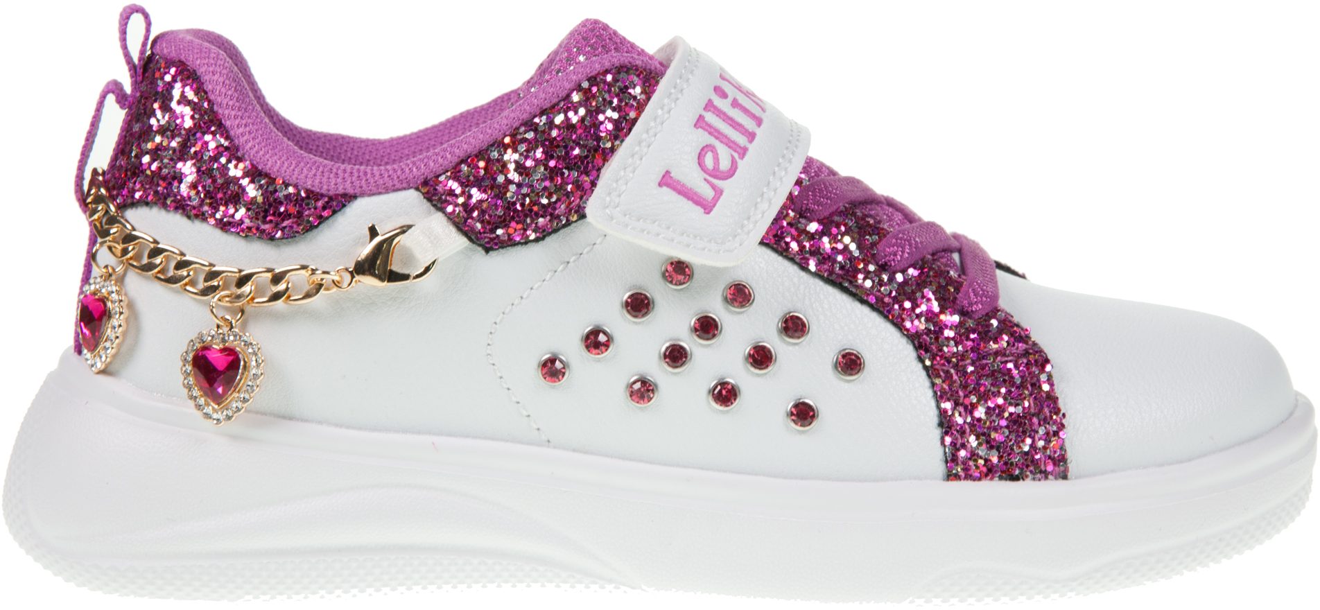 Stivaletti Lelli Kelly LK4412 Nero - Con Bracciale A Catena, Tomaia In Ecopelle, Chiusura A Velcro - Foto 9