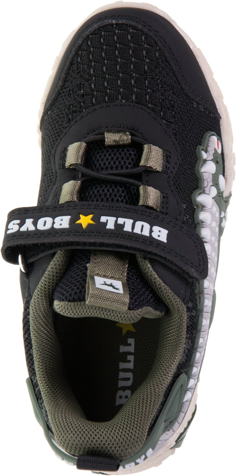Bull Boys Ankylosaurus Black AL4557 - Boys Shoes - Humphries Shoes