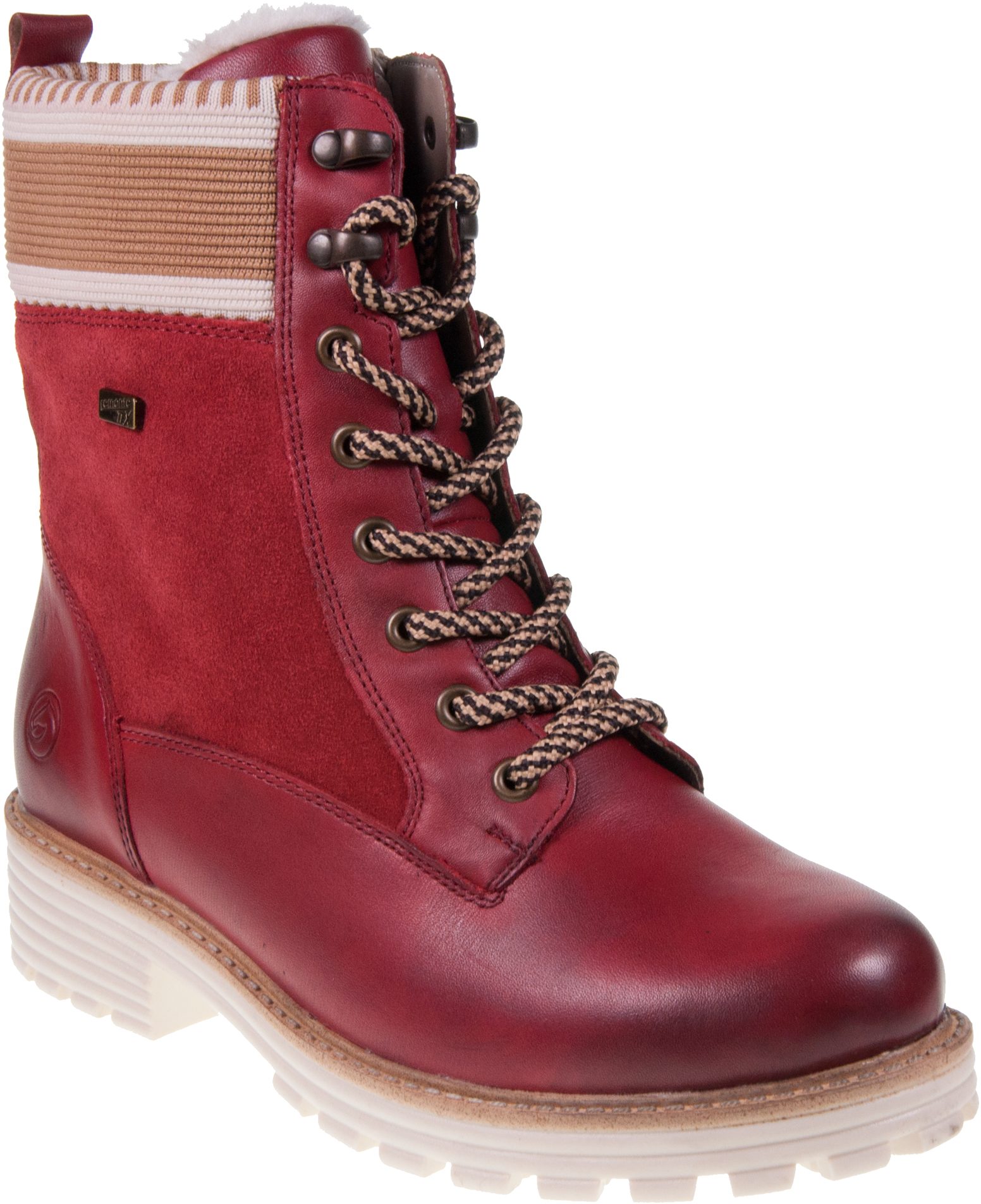 Remonte red boots store