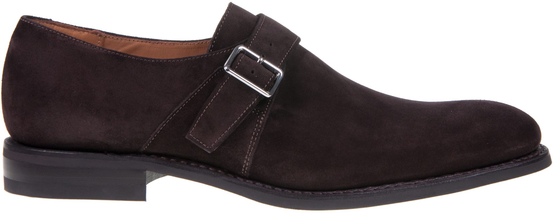 Loake 357 Dark Brown Suede 357DSRG - Formal Shoes - Humphries Shoes