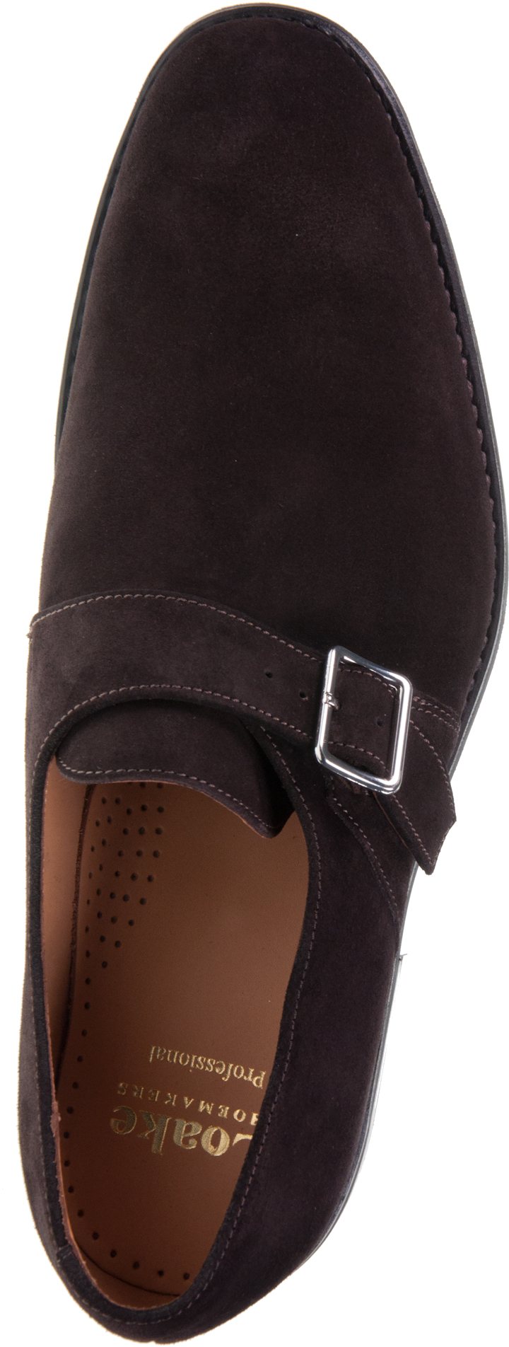 Loake 357 Dark Brown Suede 357DSRG - Formal Shoes - Humphries Shoes