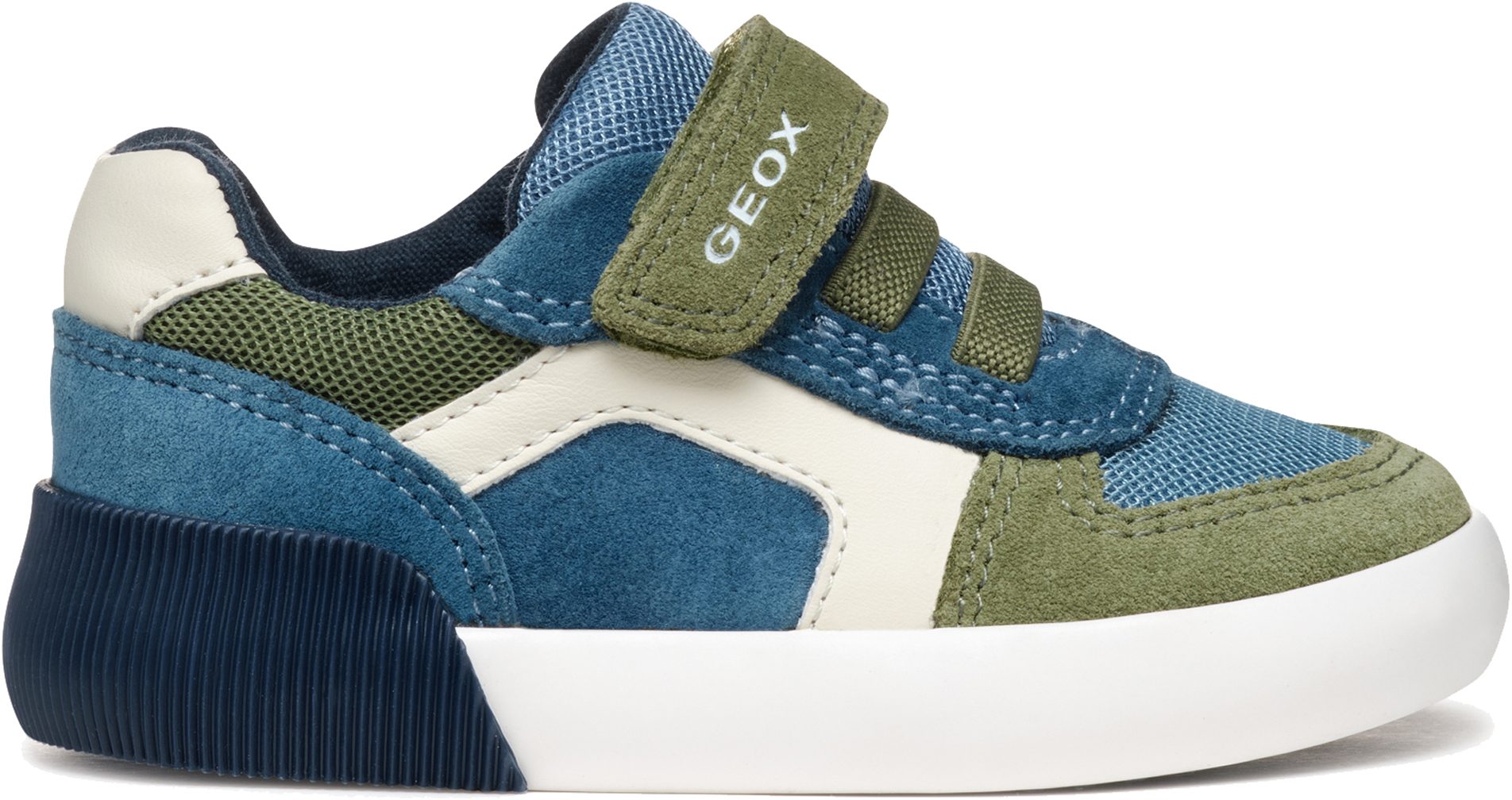Geox Jongens Gisli Boy B Sneakers, Blauw, 36 EU
