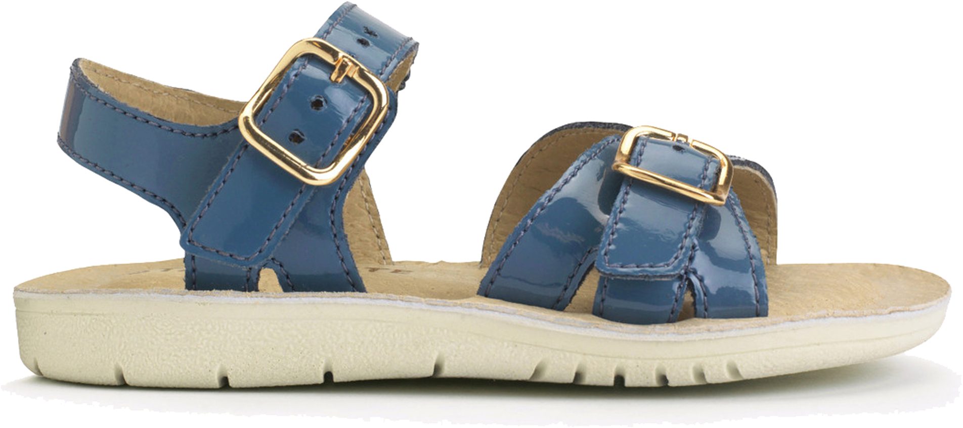 Start-Rite Enchant Denim Blue Patent 5190_32 - Girls Sandals ...