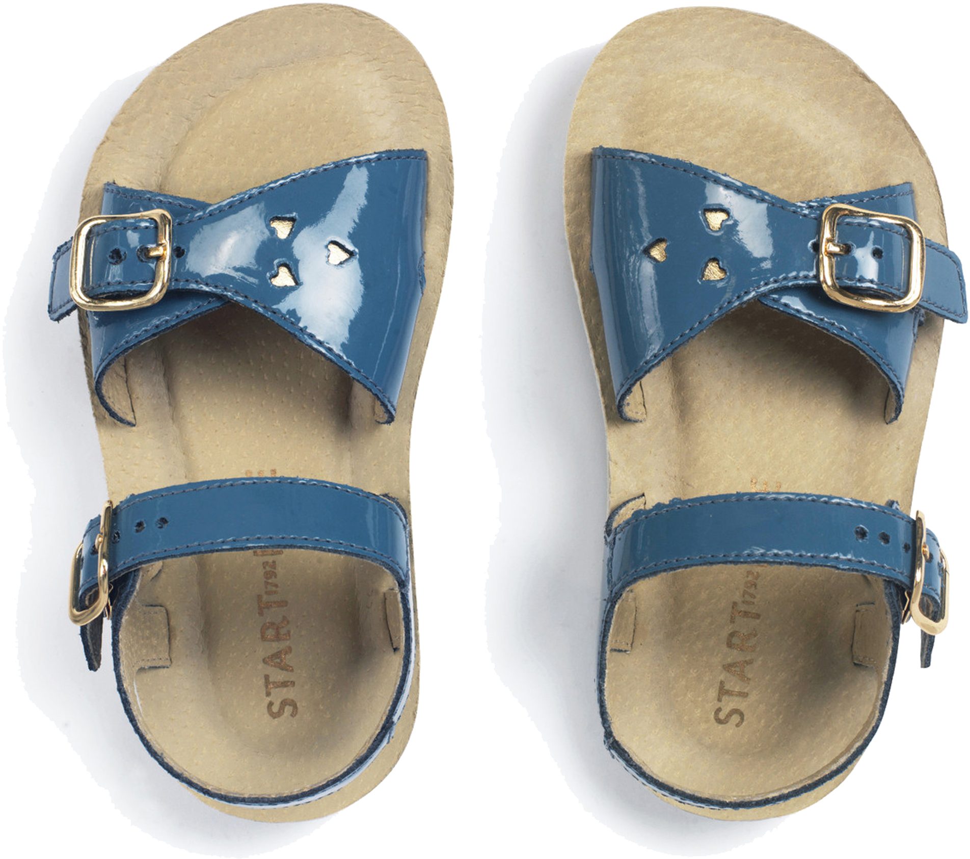 Start-Rite Enchant Denim Blue Patent 5190_32 - Girls Sandals ...