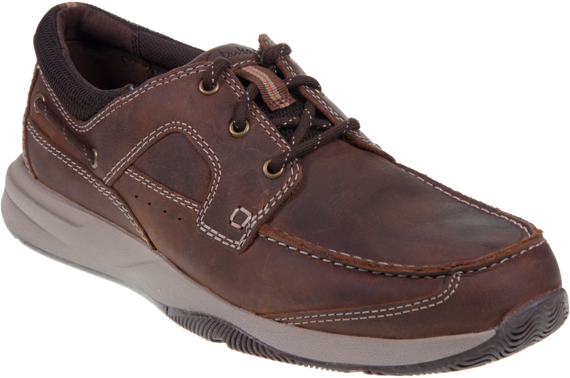 Clarks Sailview Lace Beeswax Leather 26176970 - Casual Shoes