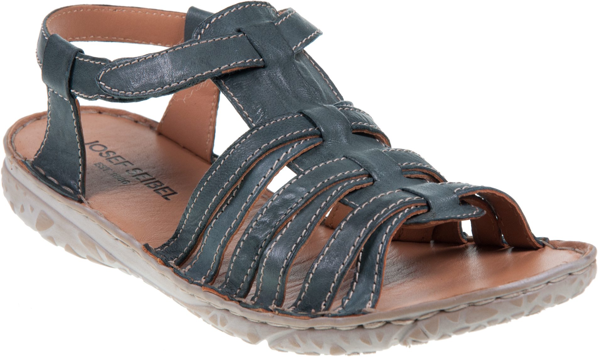 Josef Seibel Ivy 02 Blue 74102 160 515 - Full Sandals - Humphries