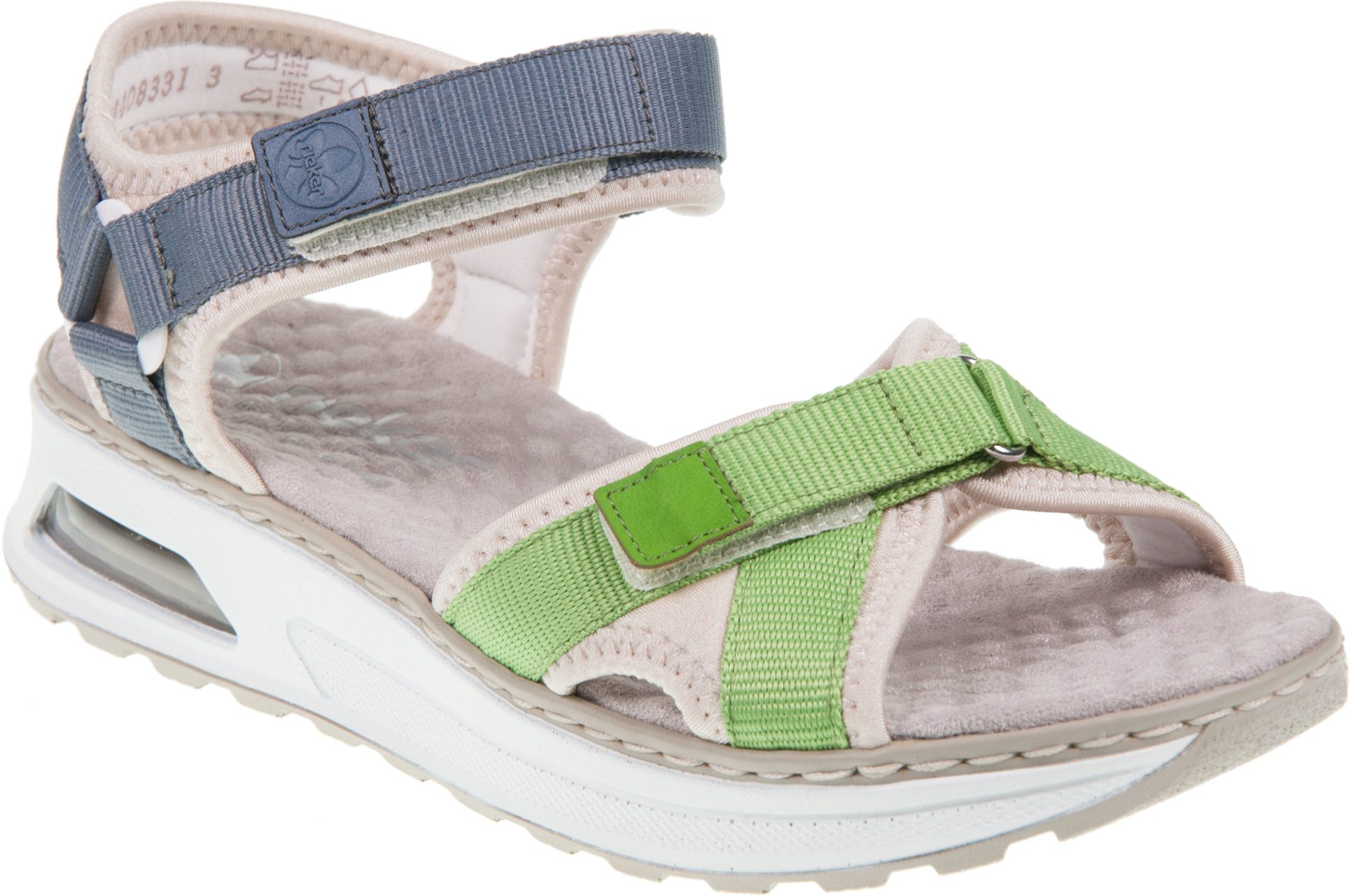 Sandali Trekking Donna Rieker 65660 | Multicolore Larghezza Extra