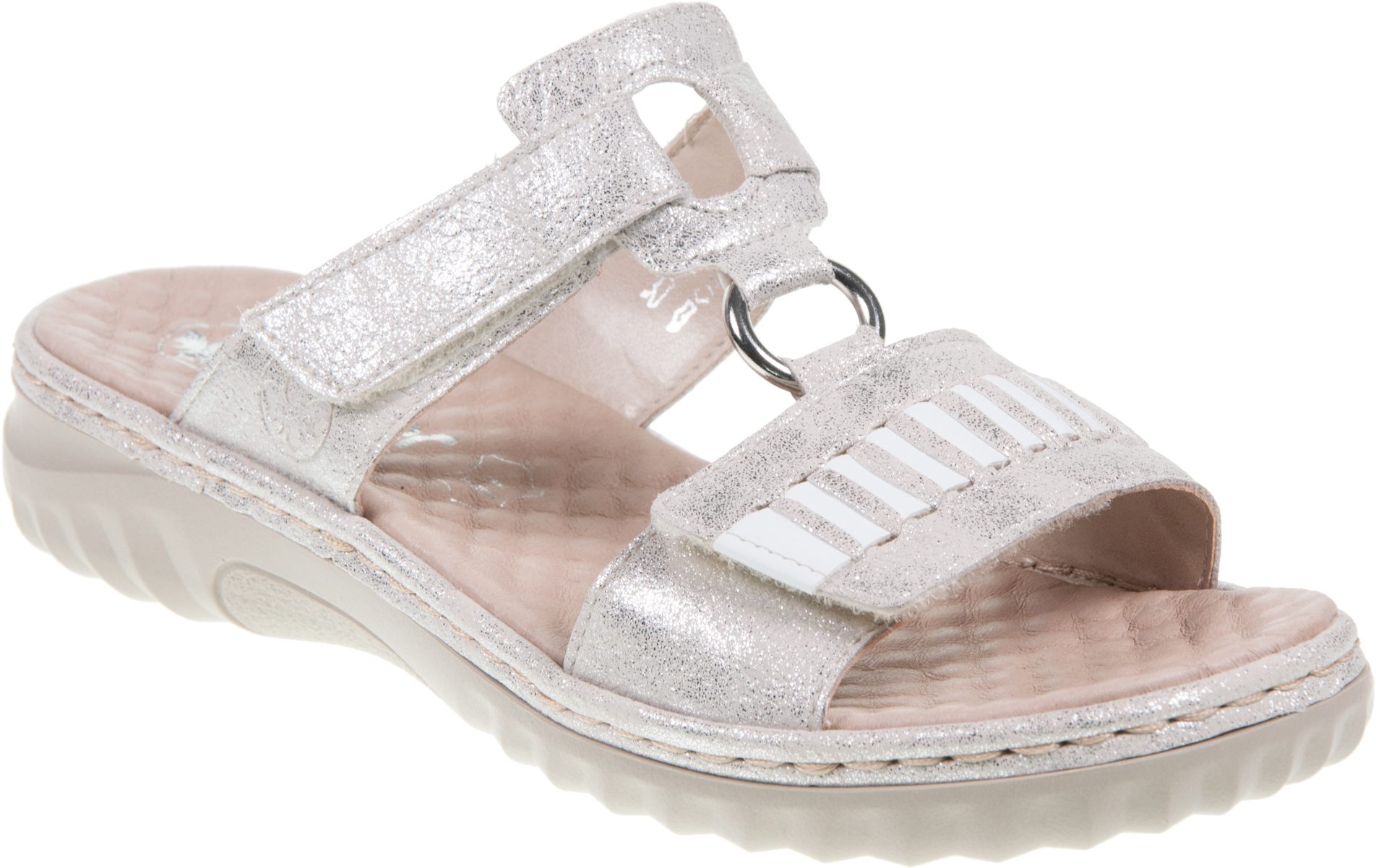 Rieker Dallas Slippers cognac Leer