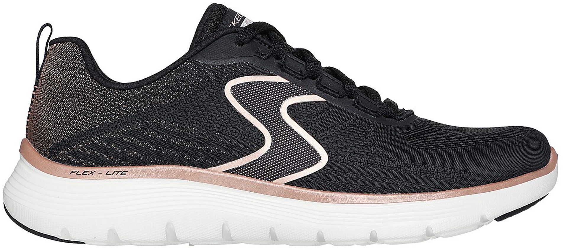 Skechers 150215 Luxe Glow Black / Rose Gold 150215 BKRG - Everyday ...