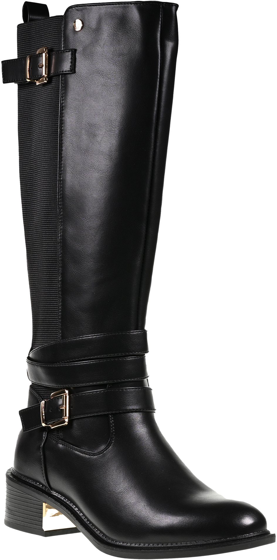 Lotus Freya Black ULB464 BB Knee High Boots Humphries Shoes