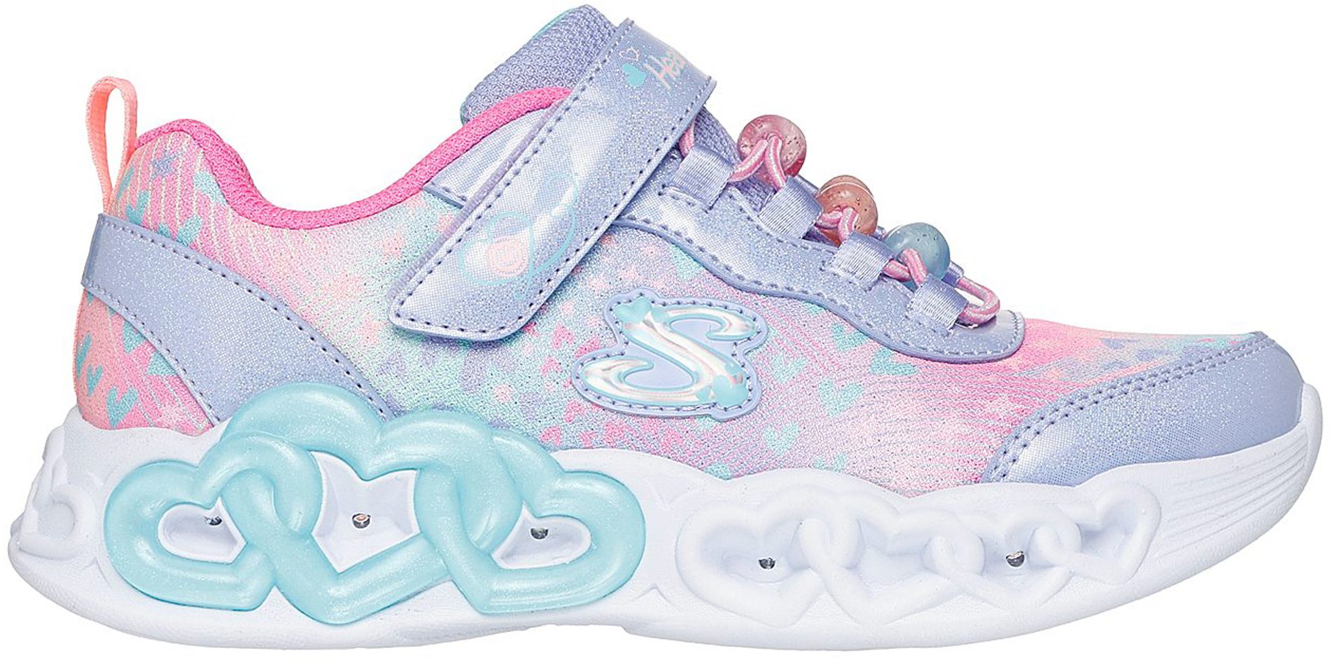 Skechers Infinite Heart Lights - Heart Jewels Lavender / Multi