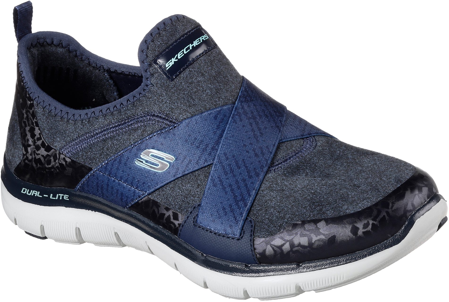 Plantando árboles amante Nominal Skechers Flex Appeal 2.0 - Bright Eyed Navy 12619 NVY - Womens Trainers -  Humphries Shoes