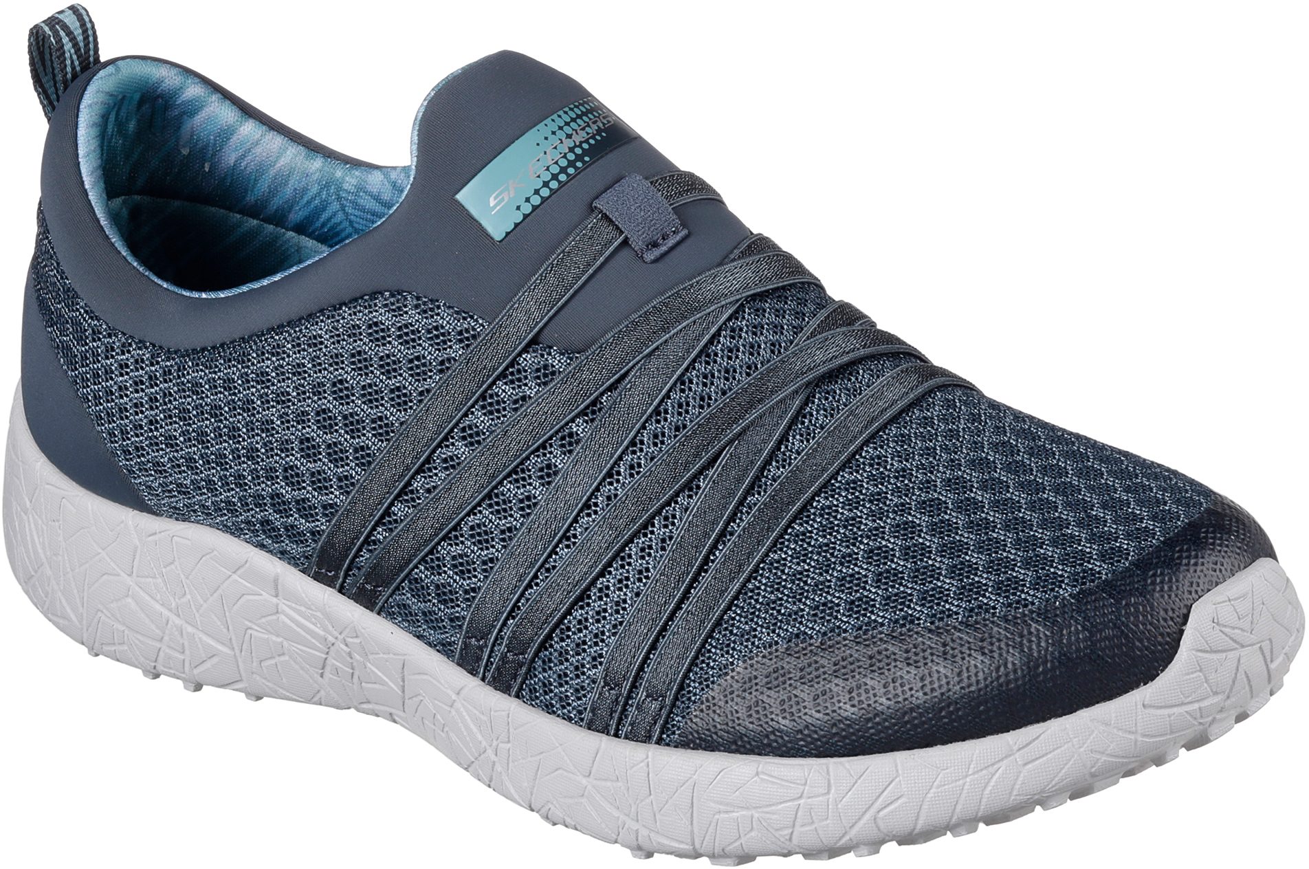 Skechers Burst - Slate Grey 12735 SLT - Womens Trainers Humphries Shoes