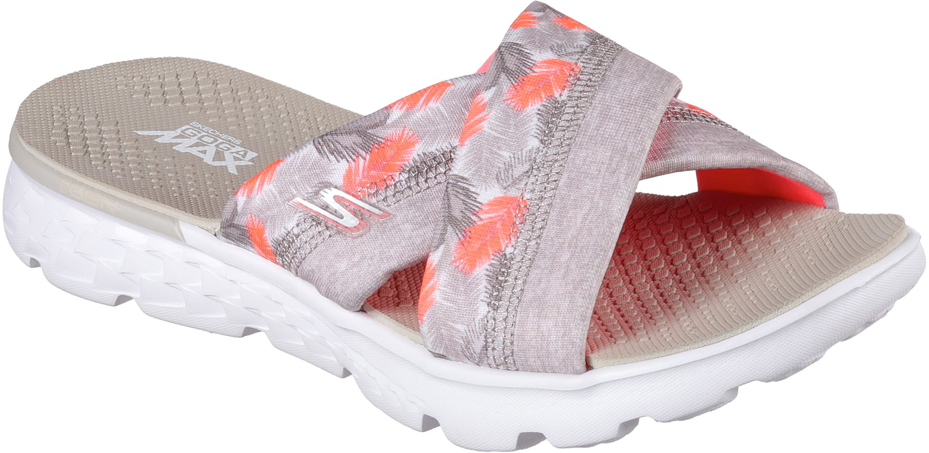 Alianza límite Cuando Skechers On the Go 400 - Tropical Natural / Coral 14667 NTCL - Mule Sandals  - Humphries Shoes