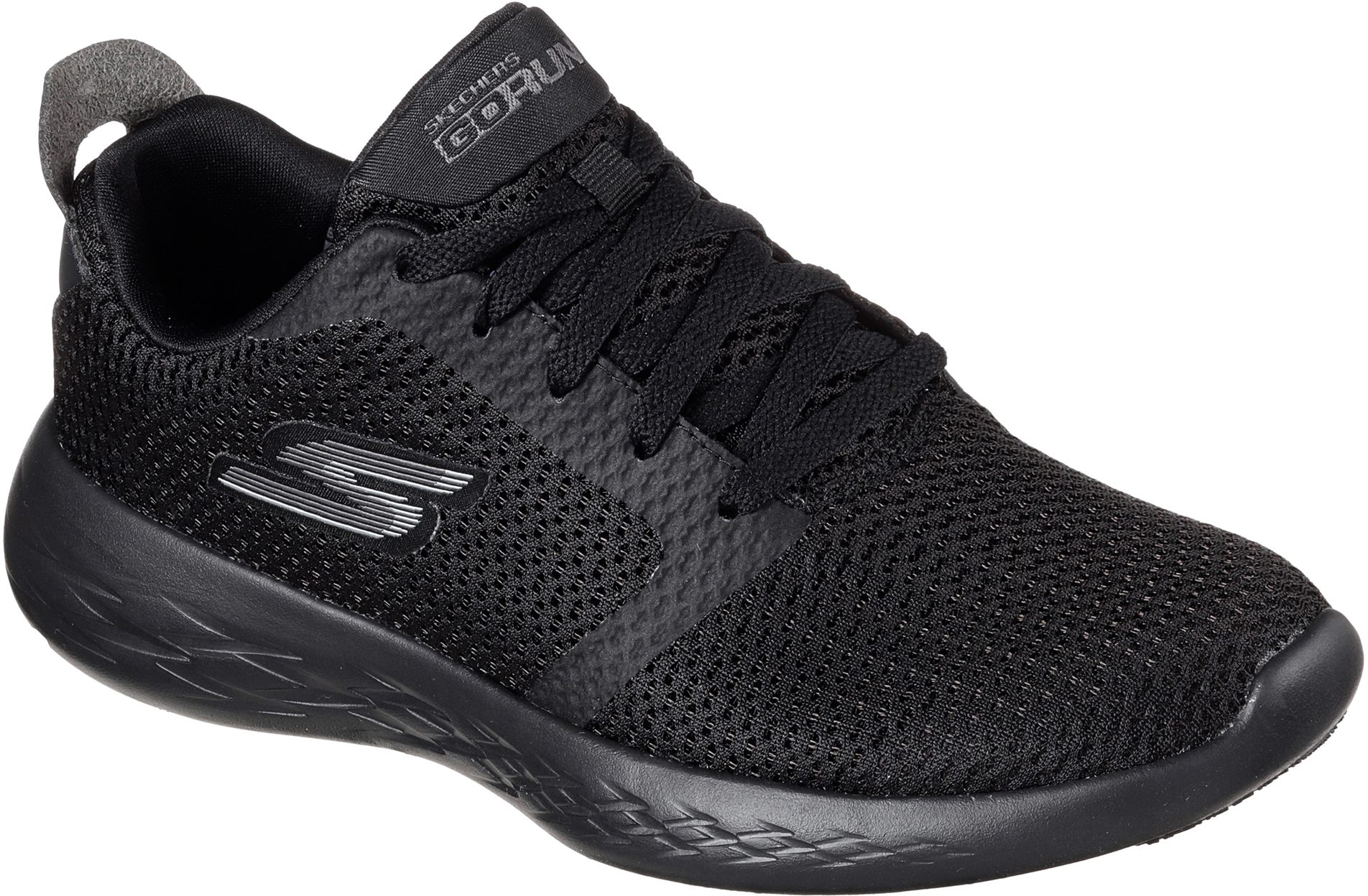 Skechers Go Run 600 - Refine Womens Black 15061 BBK - Womens Trainers ...