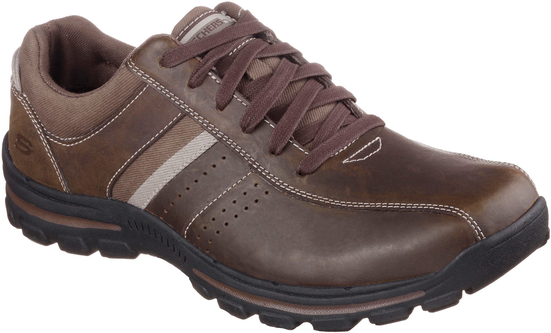 Skechers Braver - Alfano Brown 64529 ACDB - Casual Shoes - Humphries Shoes