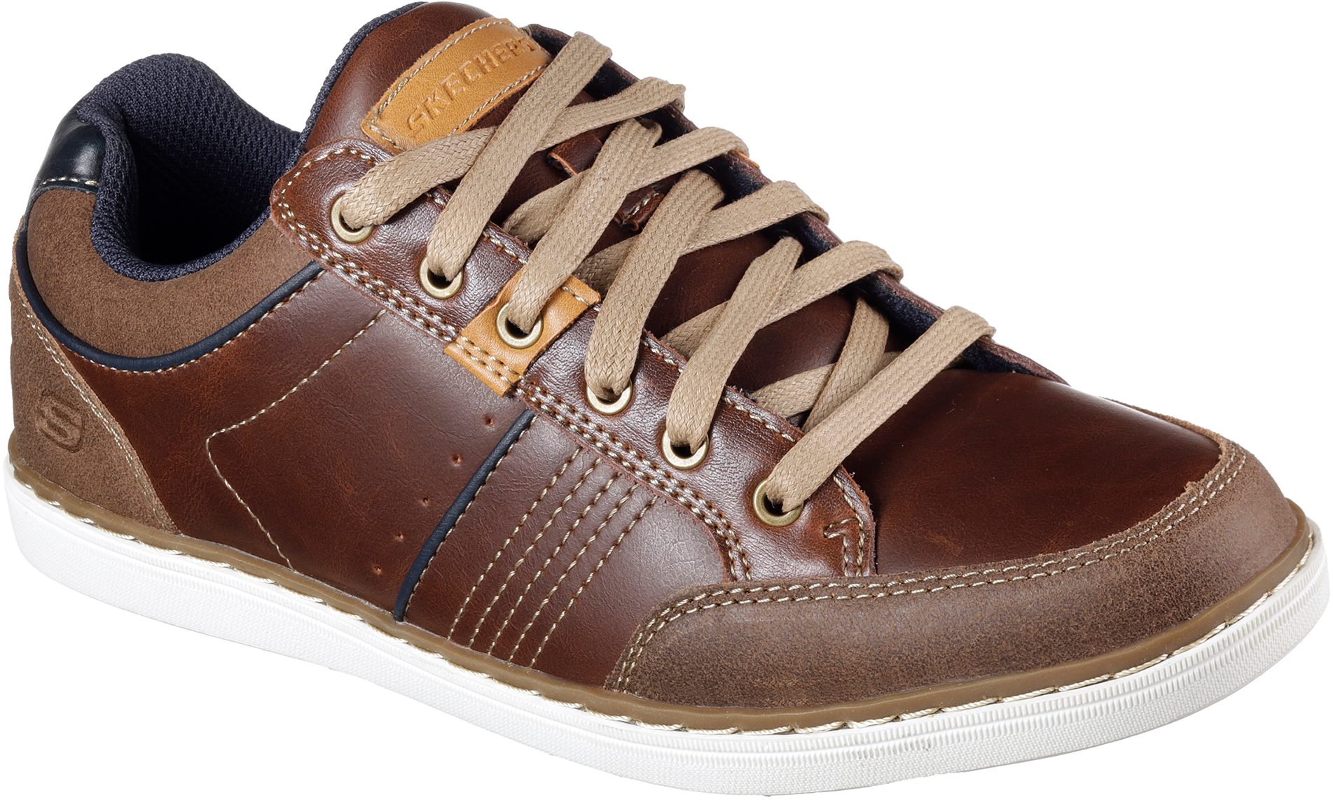 Skechers Lanson Rometo Red Brown 64919 RDBR Casual Shoes Humphries Shoes
