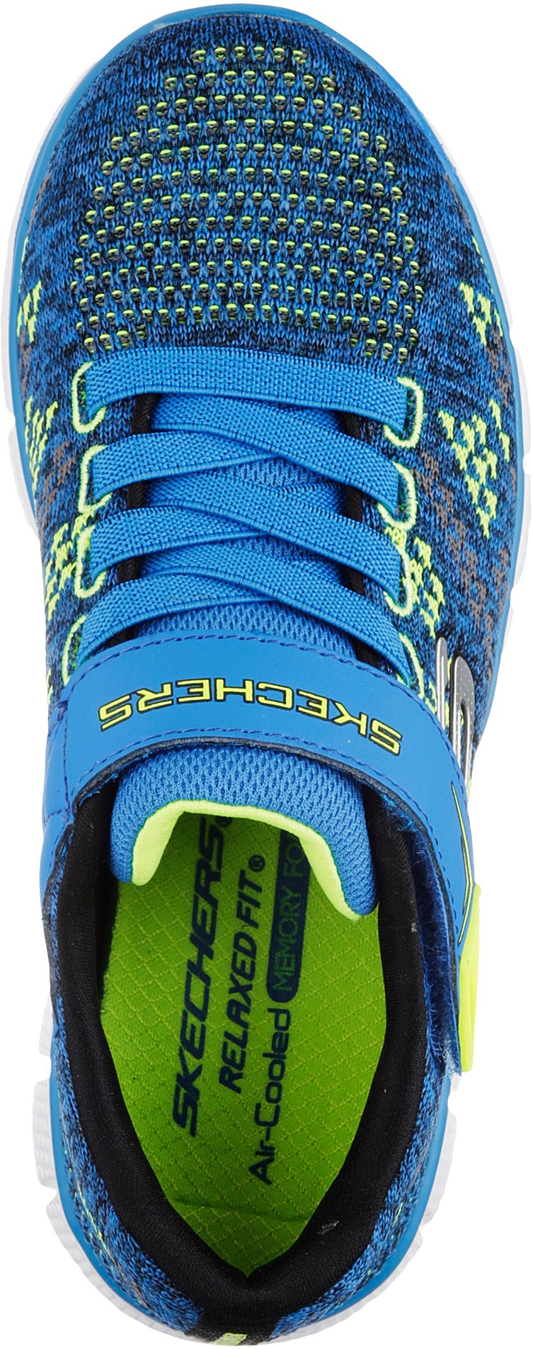 Skechers Equalizer 2.0 - Point Keeper Blue / Lime 97379L BLLM - Boys ...