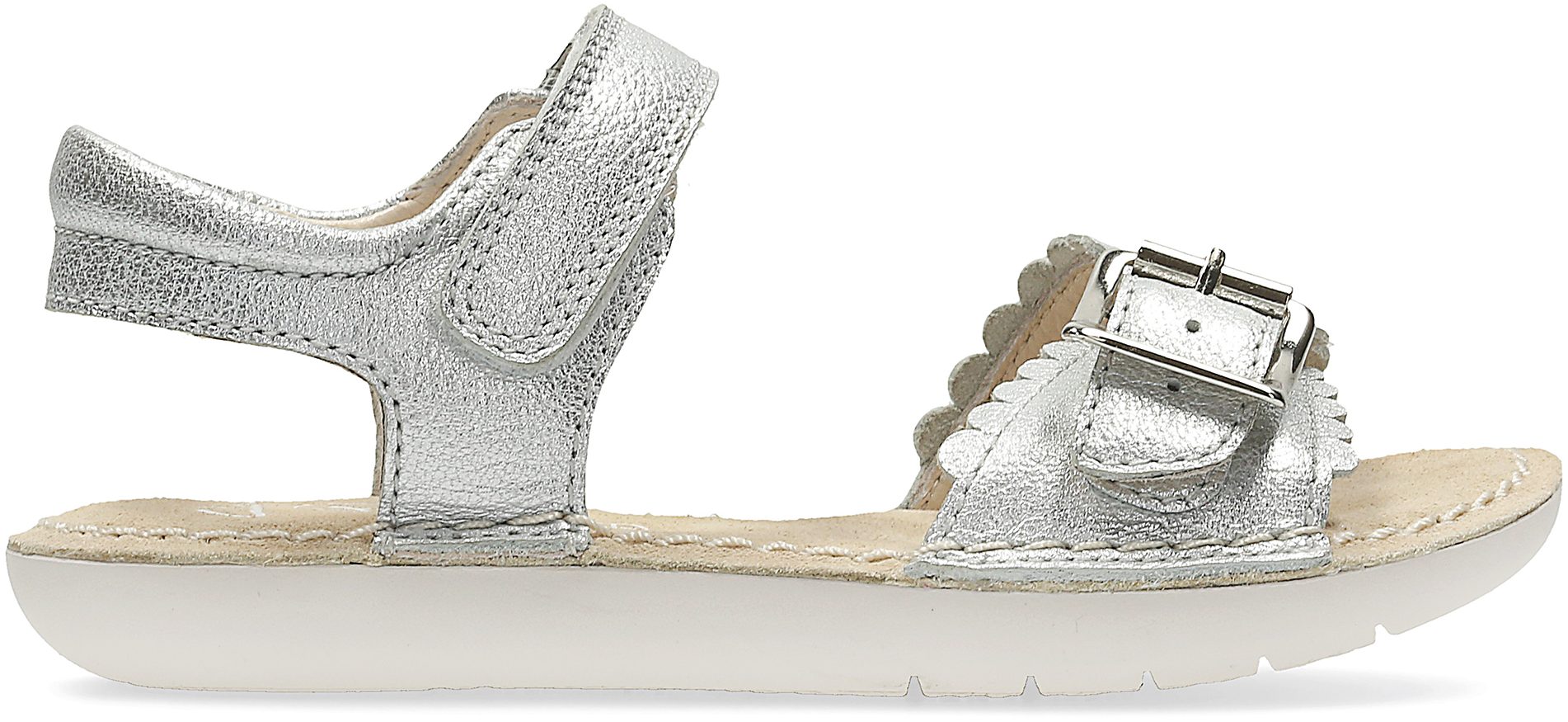 Clarks Ivy Blossom Infant Silver 