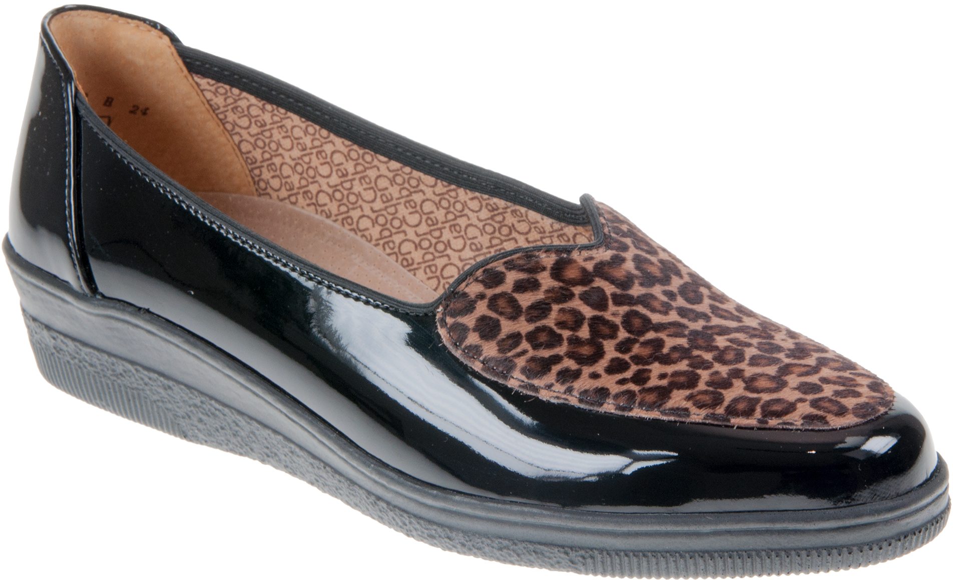 gabor leopard print boots