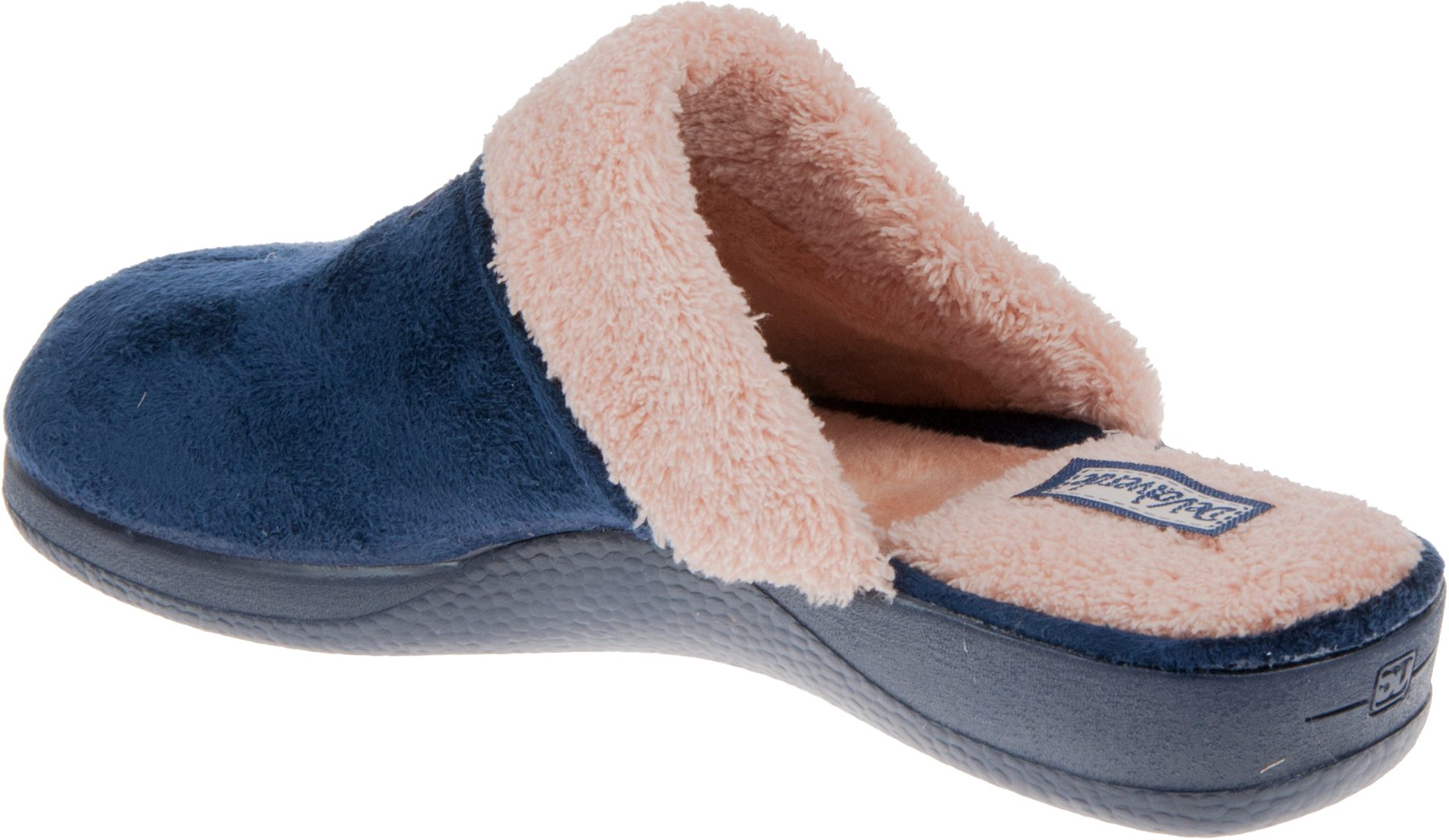 DeValverde 1123 Navy 1123 Mule Slippers Humphries Shoes