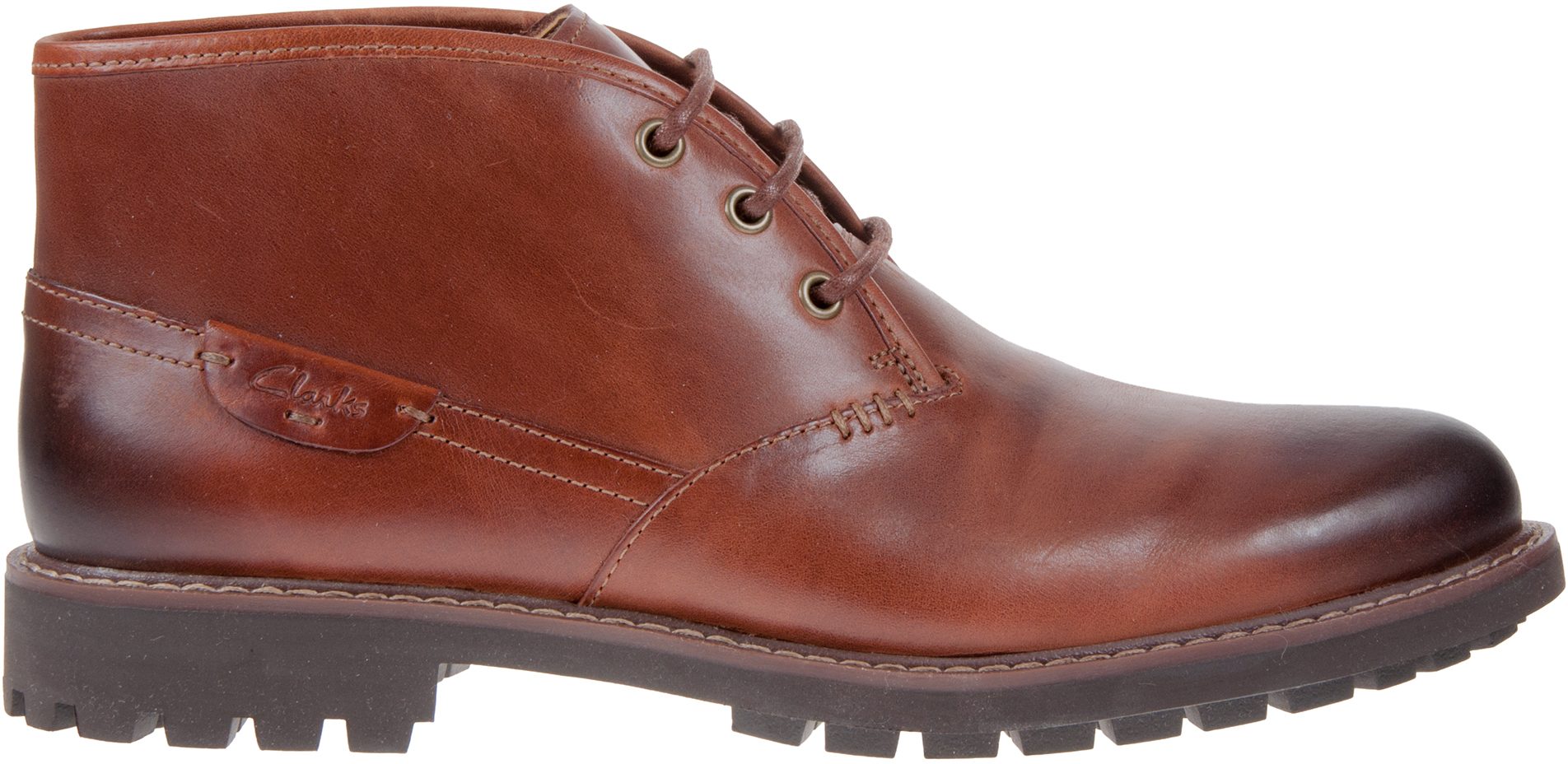 Clarks Montacute Duke Dark Tan Leather 20351093 Casual Clarks Montacute Duke Dark Tan Leather 20351093 Casual