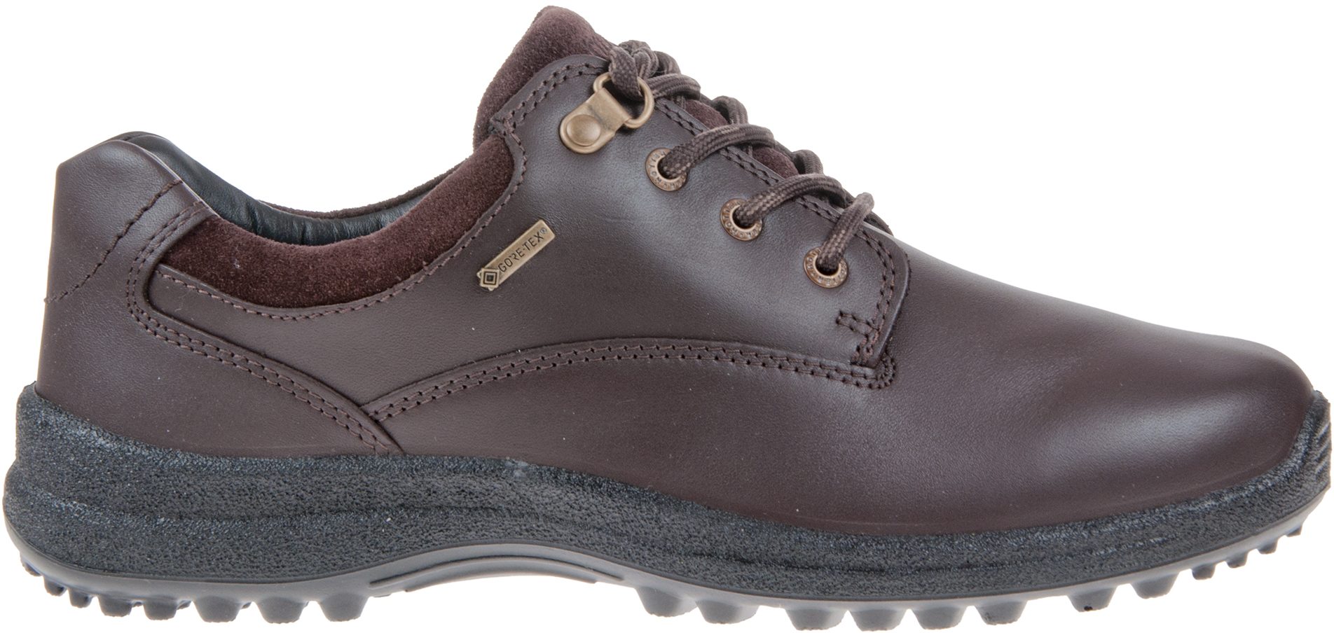 Hotter Ramble GoreTex Mahogany Leather / Suede Womens Trainers