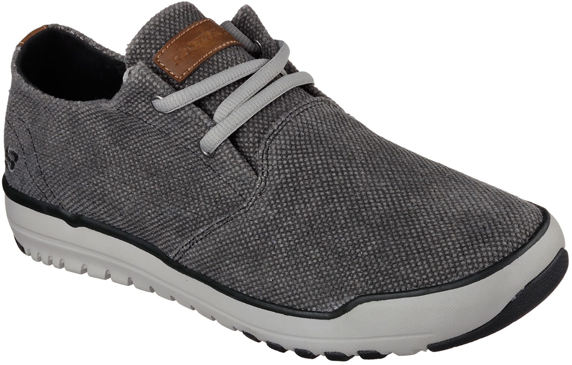Skechers Oldis - Stound Black / Grey 64622 BKGY - Trainers - Humphries ...