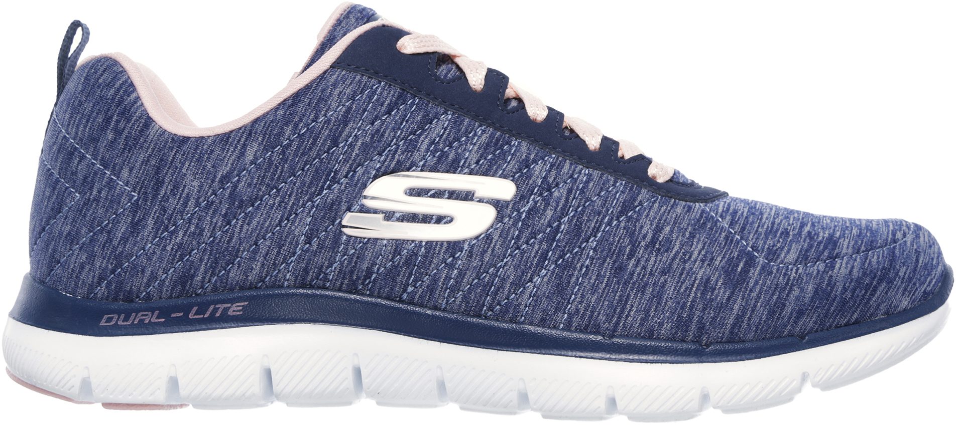 Skechers Flex Appeal 2.0 Navy 12753 NVY - Womens Trainers - Humphries Shoes