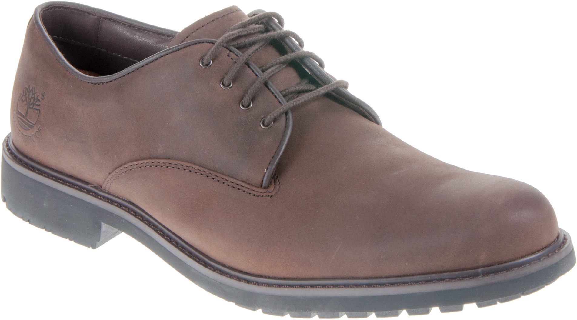 Timberland Stormbuck Plain Toe Oxford Waterproof Burnished Dark Brown ...