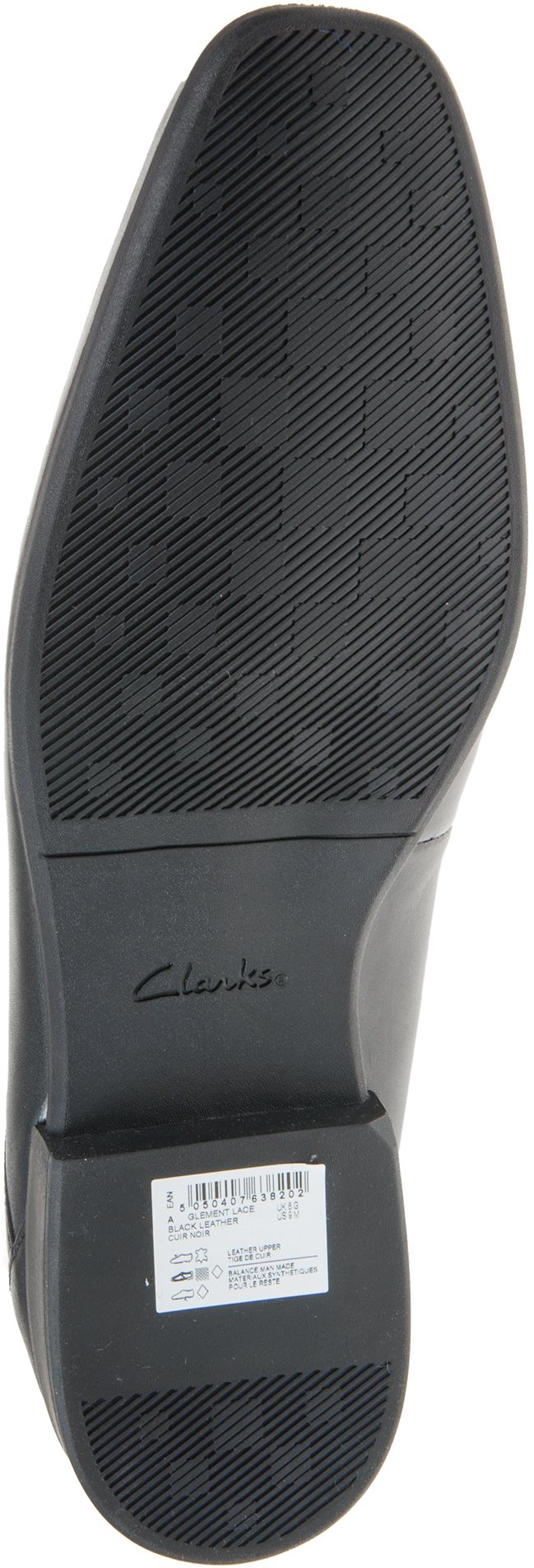 clarks glement lace black