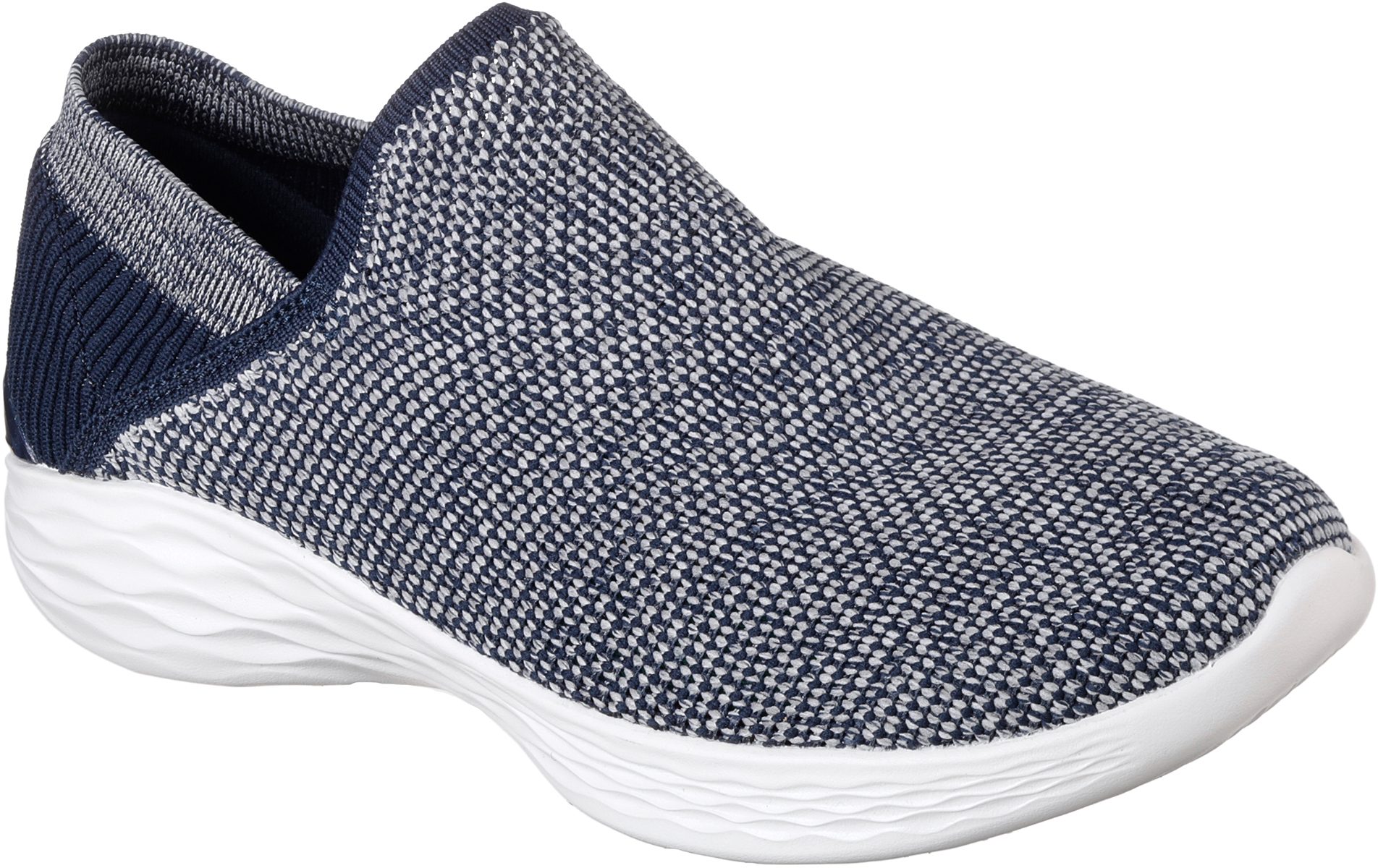 regalo Cantidad de ampliar Skechers You - Rise Navy / White 14958 NVW - Womens Trainers - Humphries  Shoes