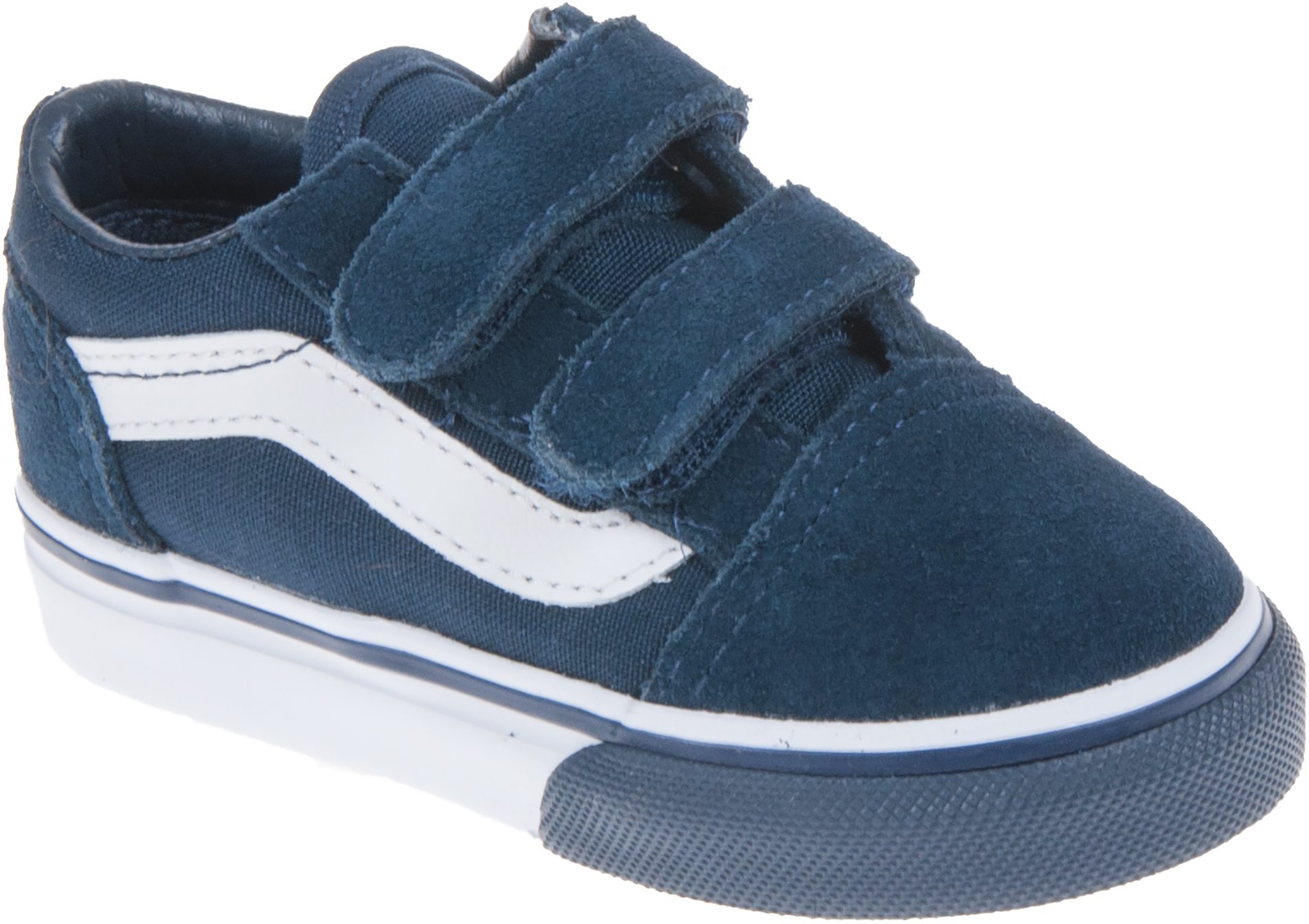 Vans Toddler Old Skool Velcro Dress Blues VN0A344KQ7I Boys Trainers