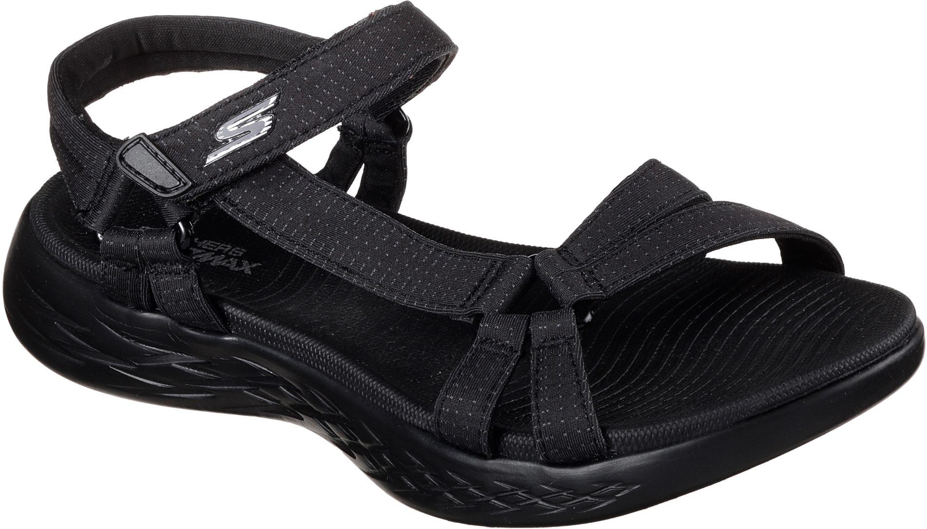 Skechers On the GO 600 - Brilliancy Black 15316 BBK - Full Sandals ...