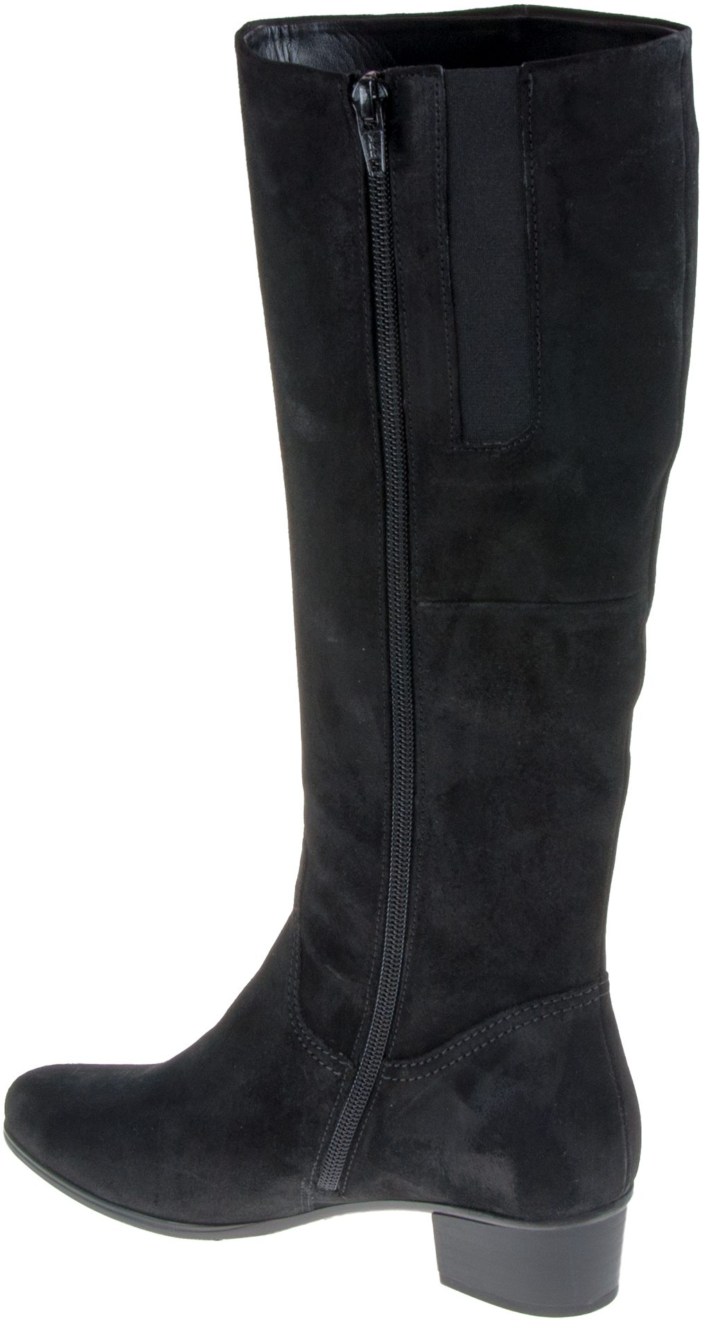 Gabor Toye M Black Suede 75.609.17 - Knee High Boots - Humphries Shoes