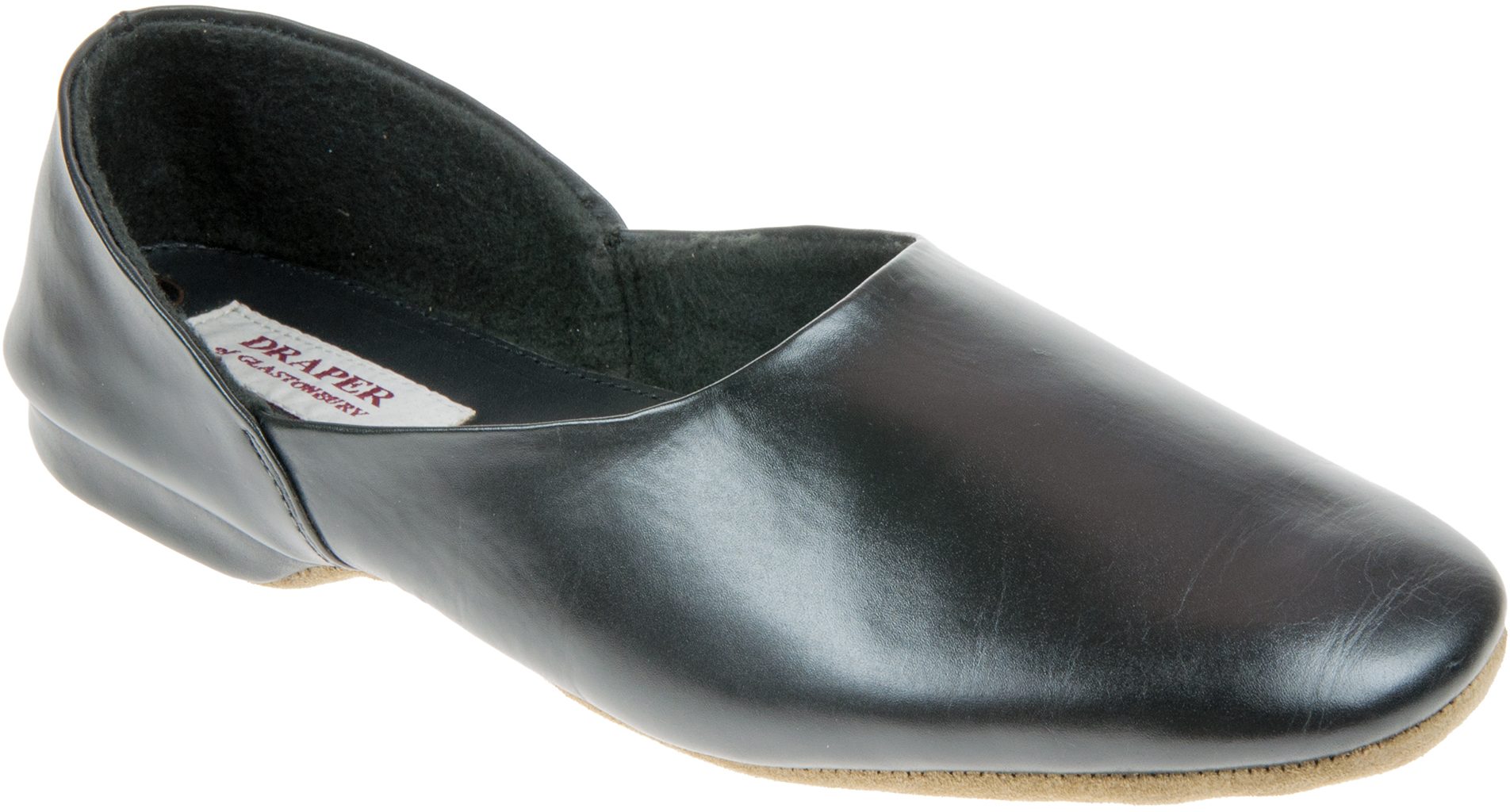 draper of glastonbury mens leather slippers