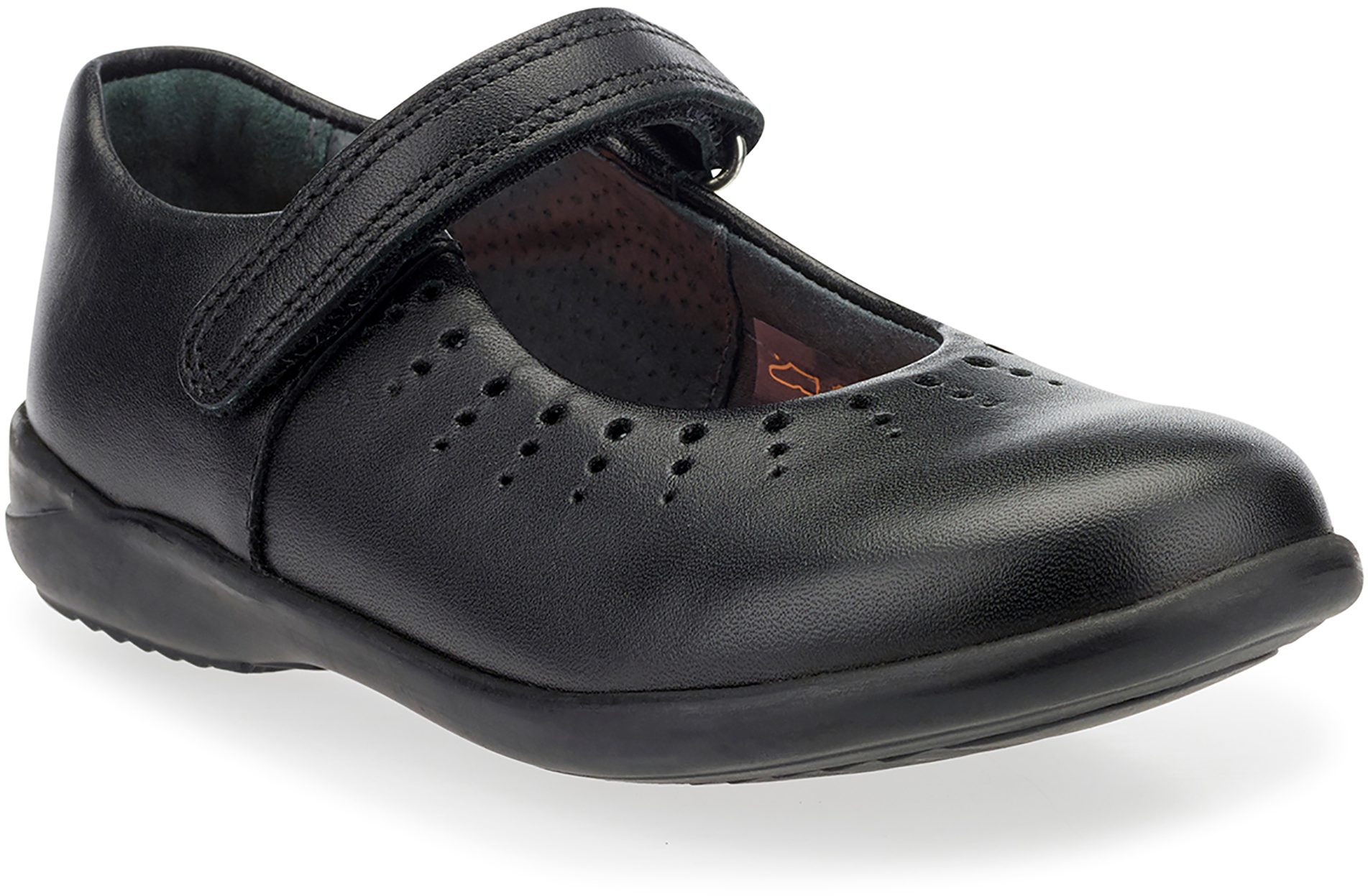 Start-Rite Mary Jane Black Leather 2746_7 - Girls School Shoes ...