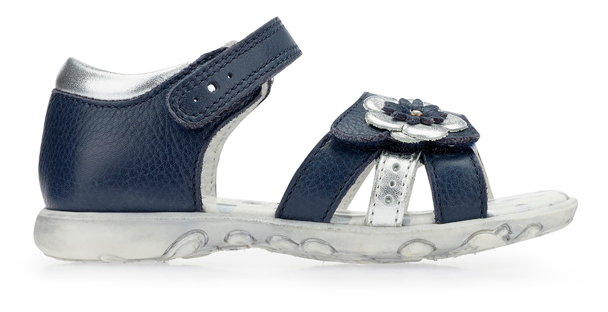 Start-Rite Phoebe Navy Blue Leather 5165_9 - Girls Sandals - Humphries ...