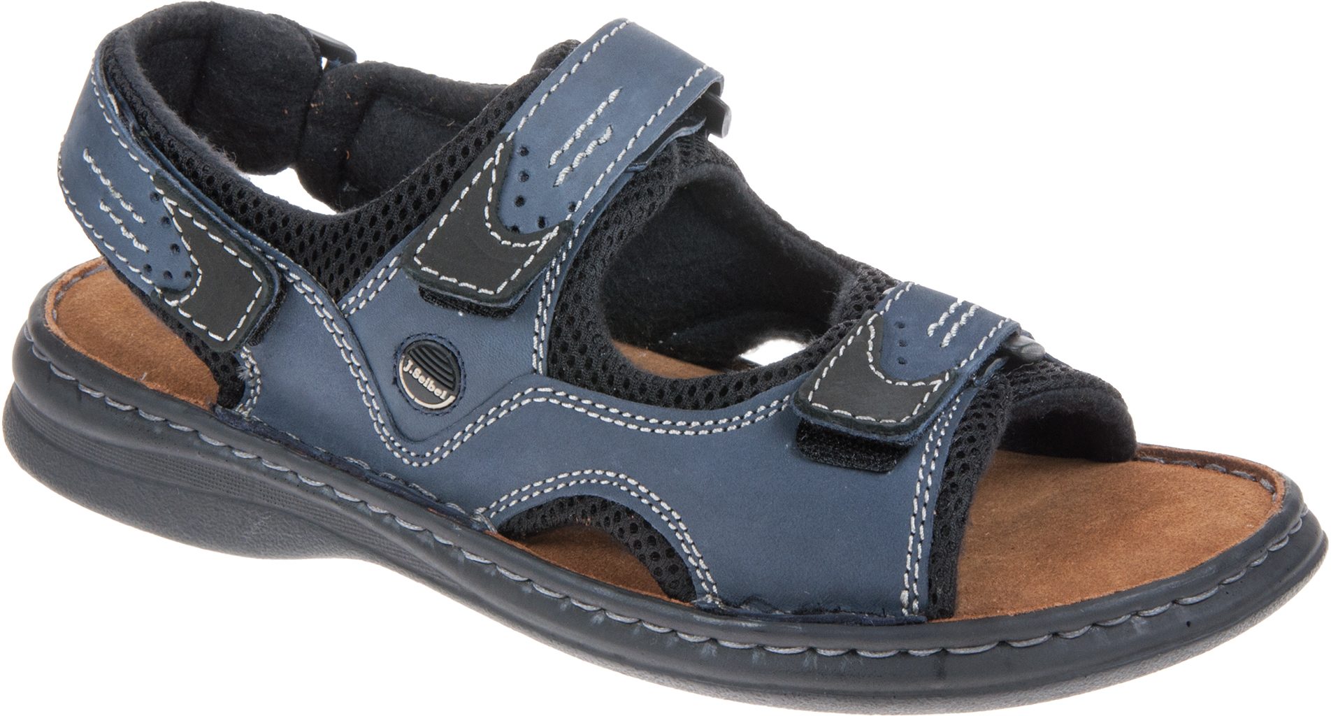 Josef Seibel Franklyn Ocean / Black 10236 11 582 Full Sandals