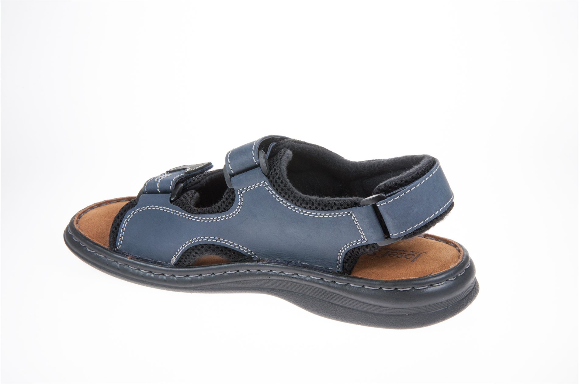 Josef Seibel Franklyn Ocean / Black 10236 11 582 Full Sandals