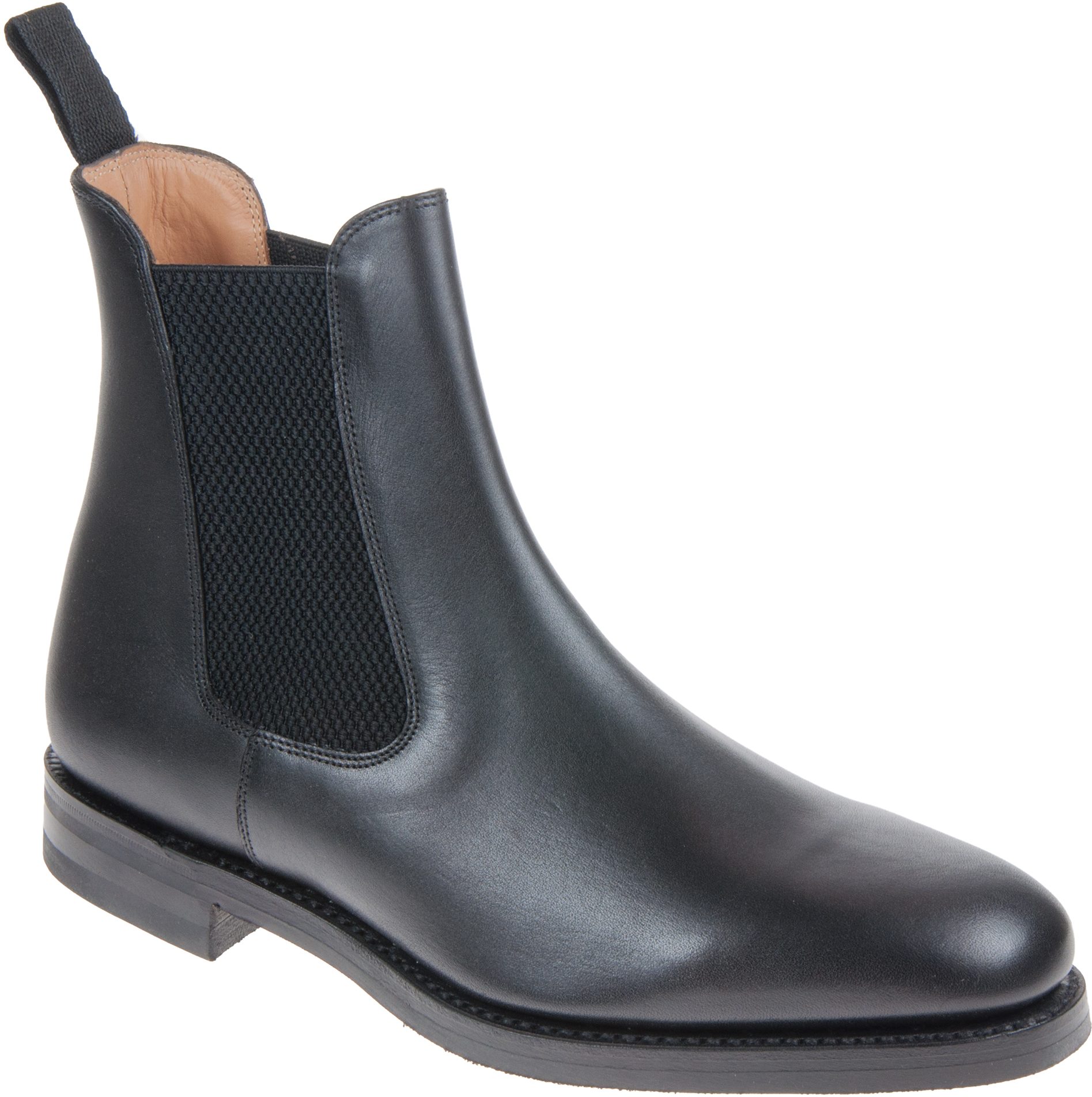 Vedholdende gevinst Kælder Loake Blenheim Black Waxy - Formal Boots - Humphries Shoes