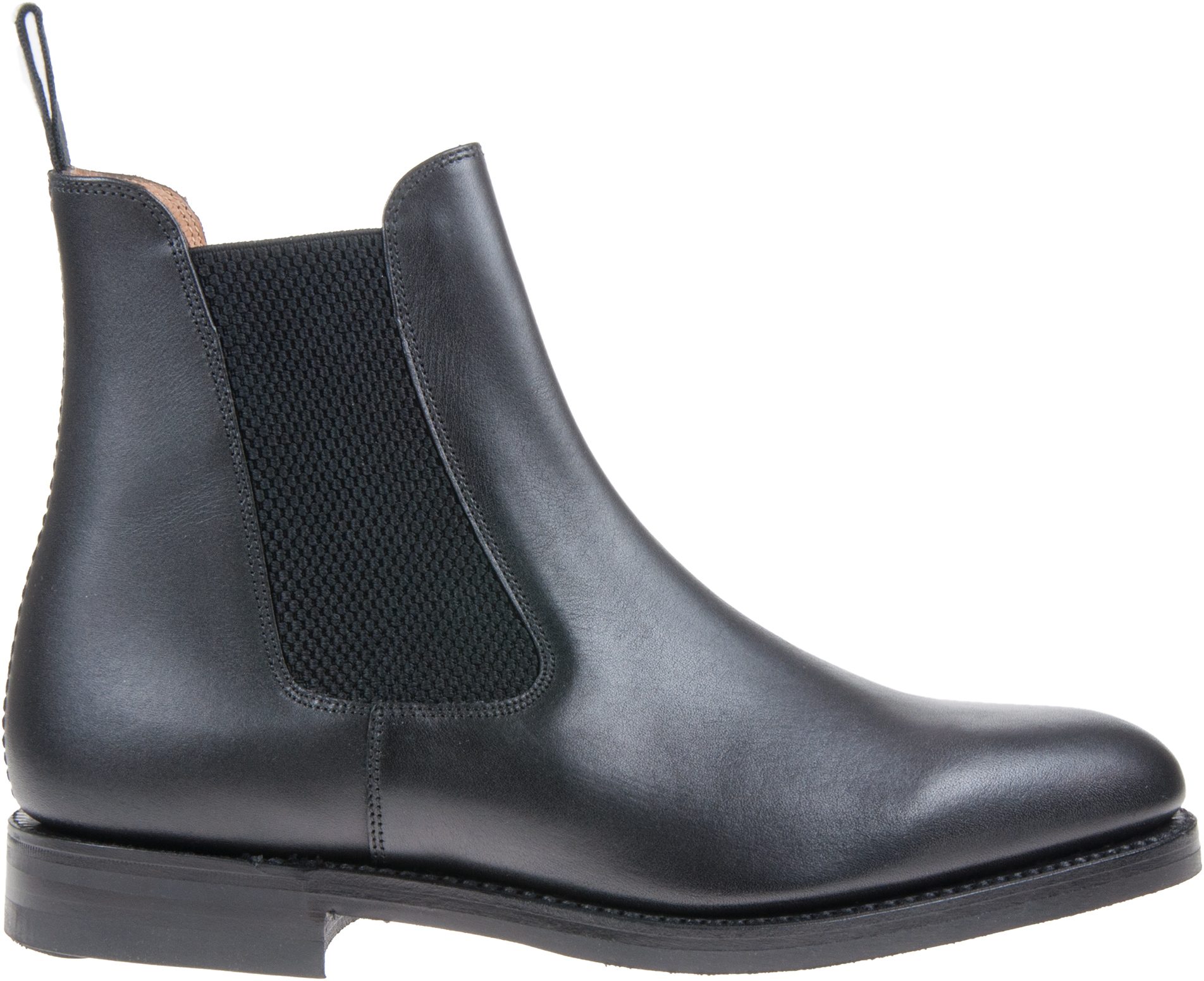 Loake Blenheim Black Waxy - Formal Boots - Humphries Shoes