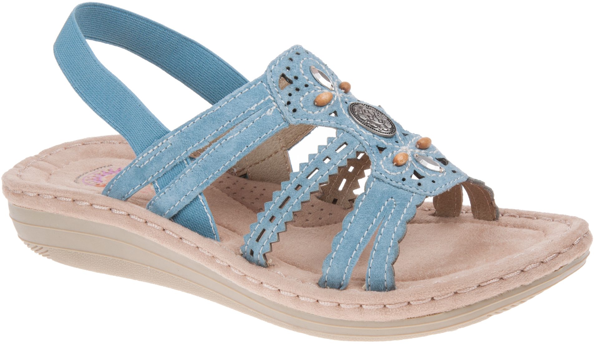 Earth Spirit Portland Blue 28008 Full Sandals Humphries Shoes