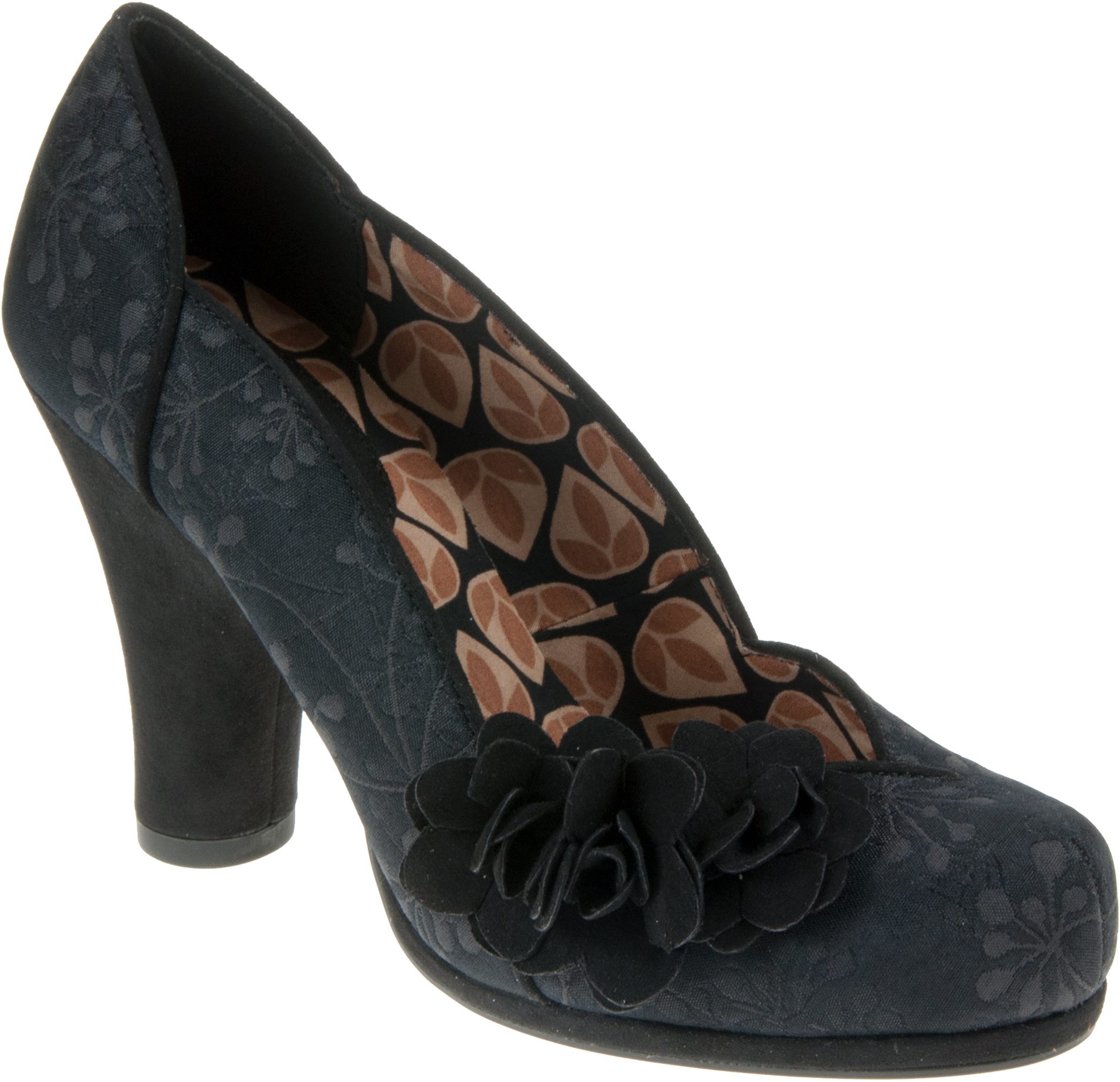 Ruby Shoo Charlotte Black 09125 Court Shoes Humphries Shoes