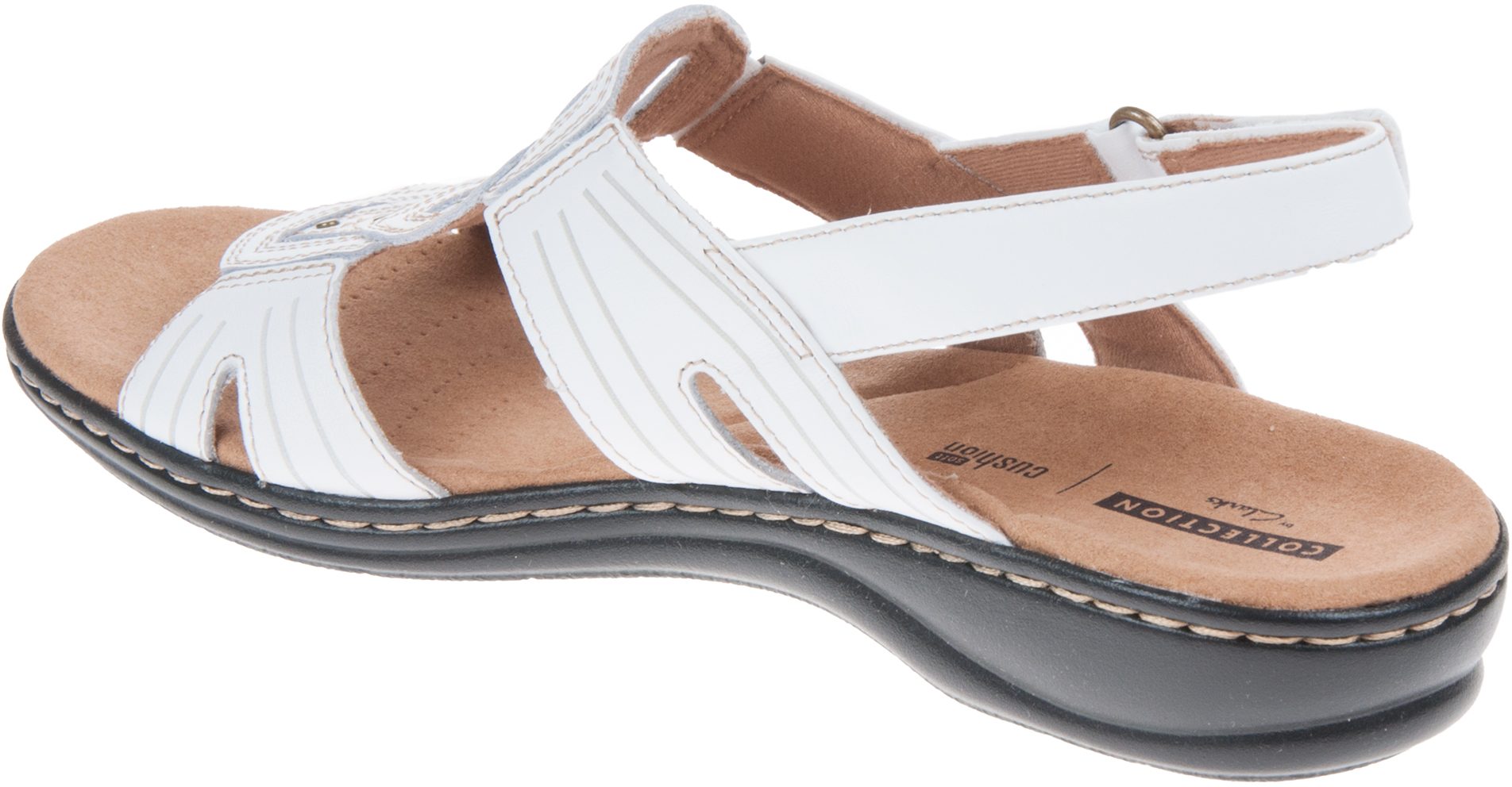 clarks leisa vine white