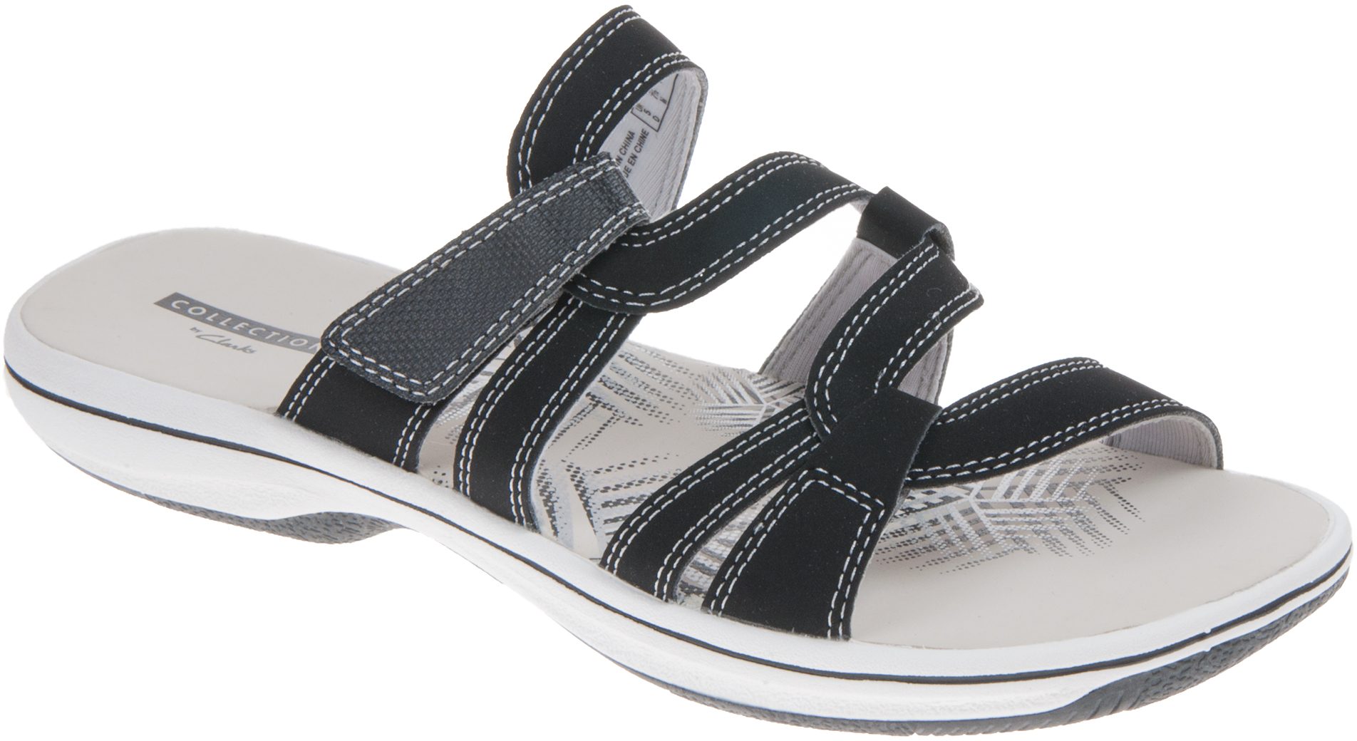 Clarks Brinkley Lonna Black 26129885 - Mule Sandals - Humphries Shoes