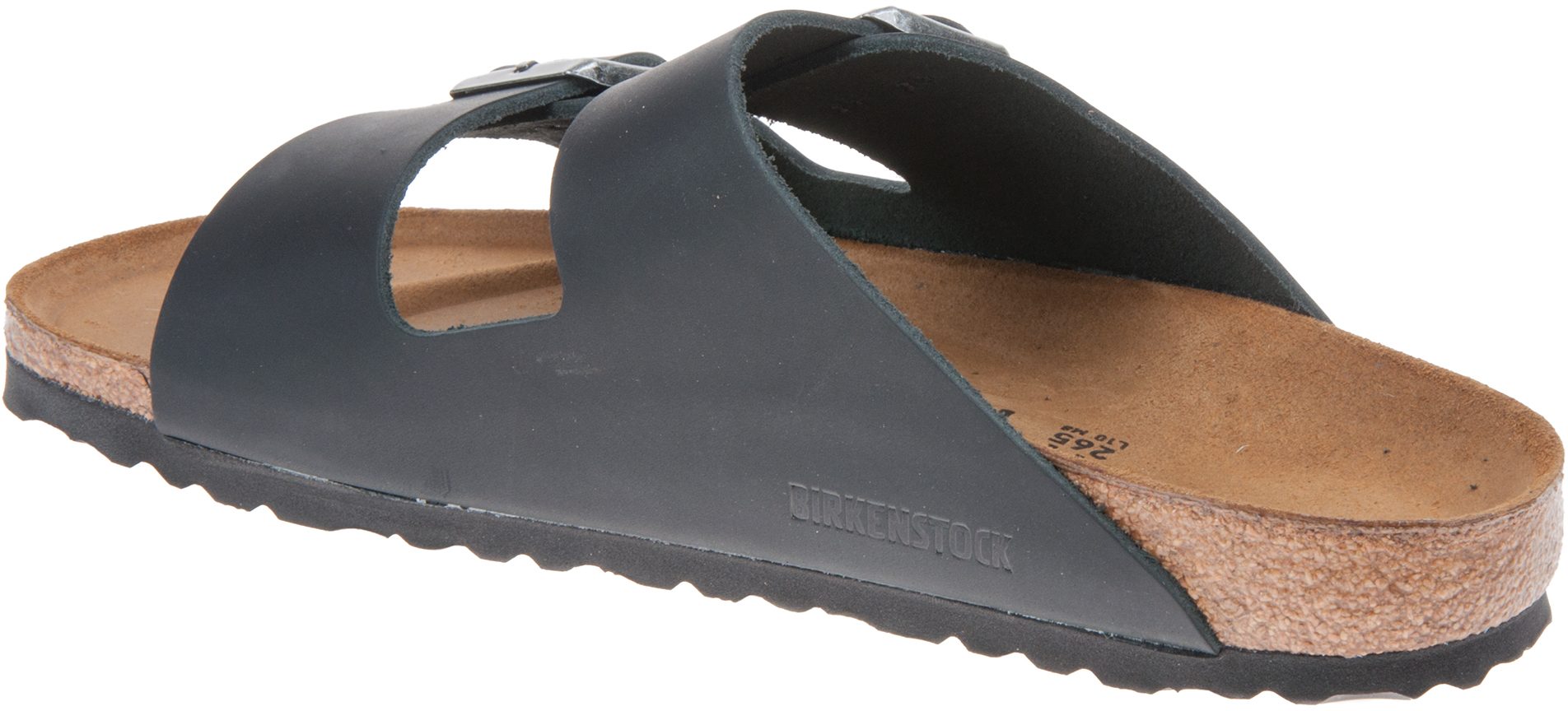 Birkenstock Arizona Black Oiled Leather 0552113/0552111 Mule Sandals