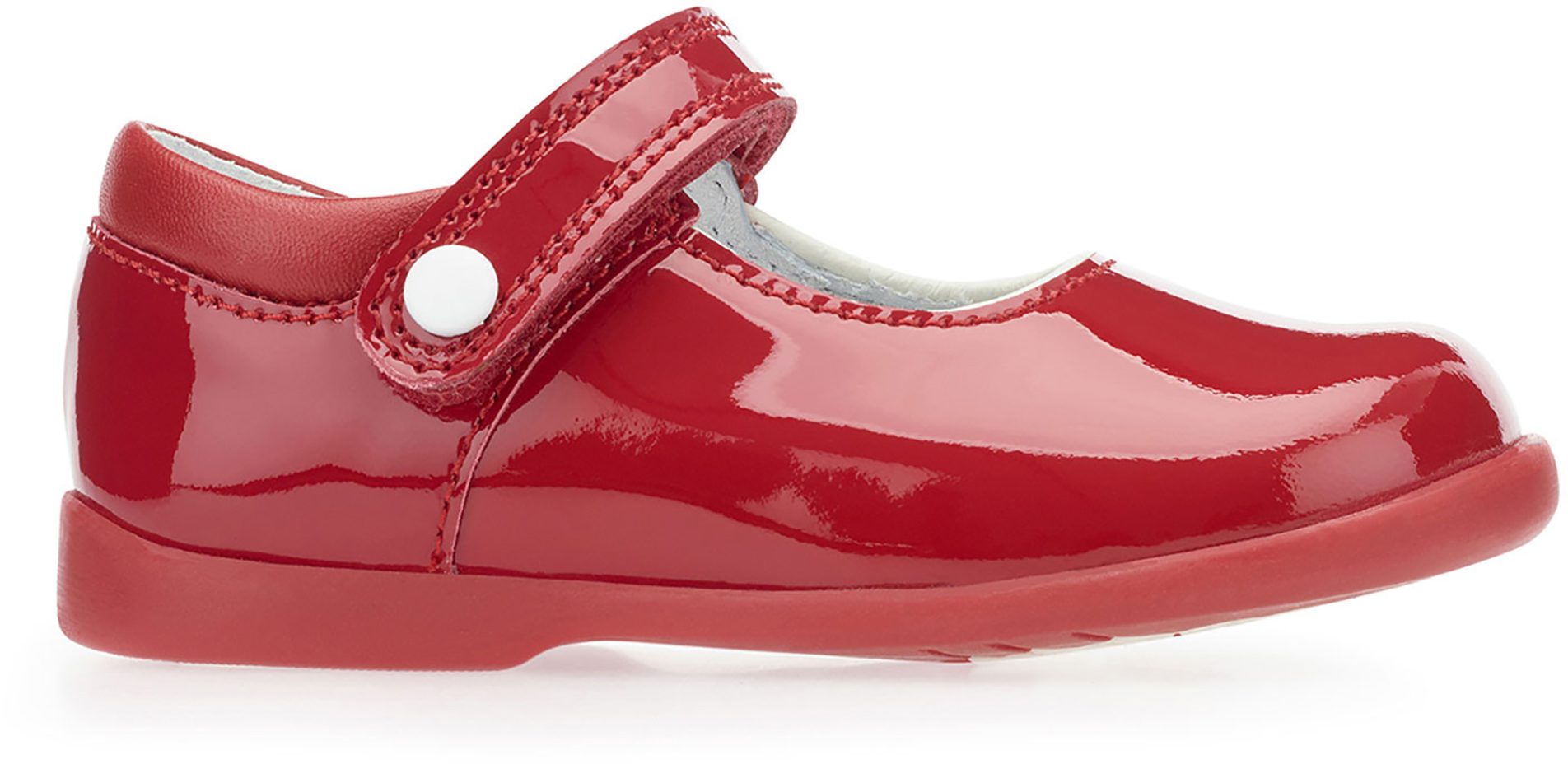 Start-rite Nancy Girls Red Patent Shoe 